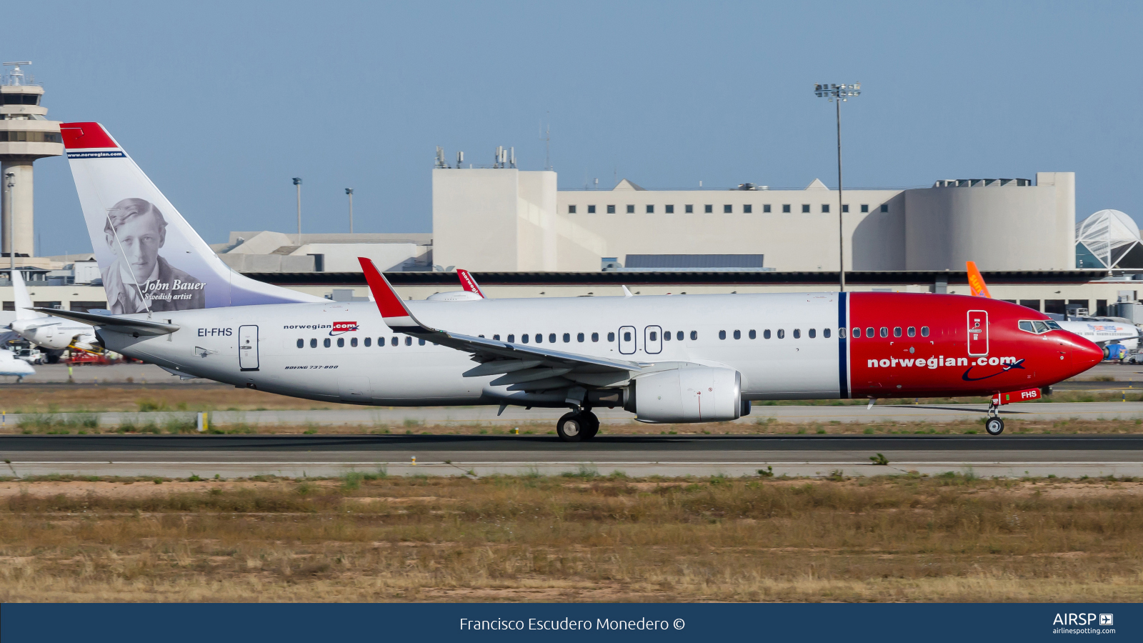 Norwegian  Boeing 737-800  EI-FHS