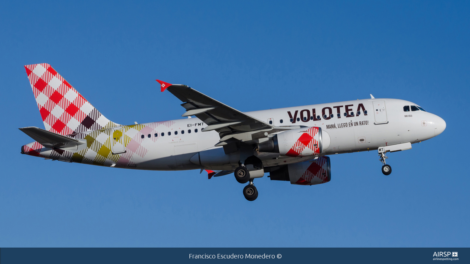Volotea  Airbus A319  EI-FMT