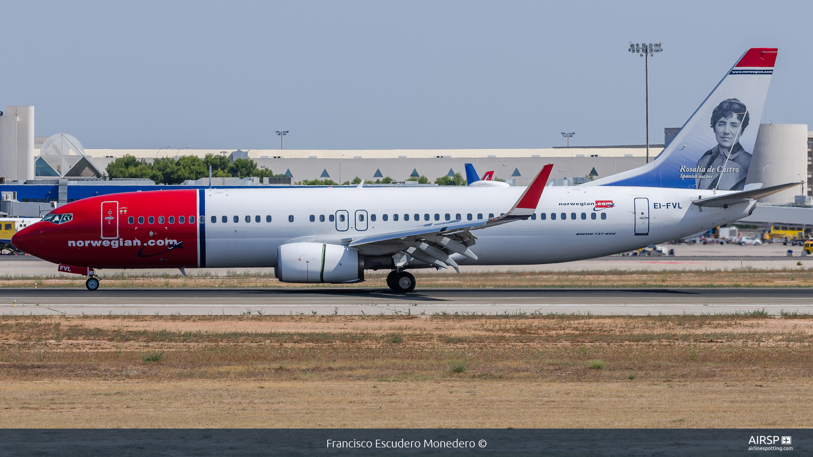 Norwegian  Boeing 737-800  EI-FVL