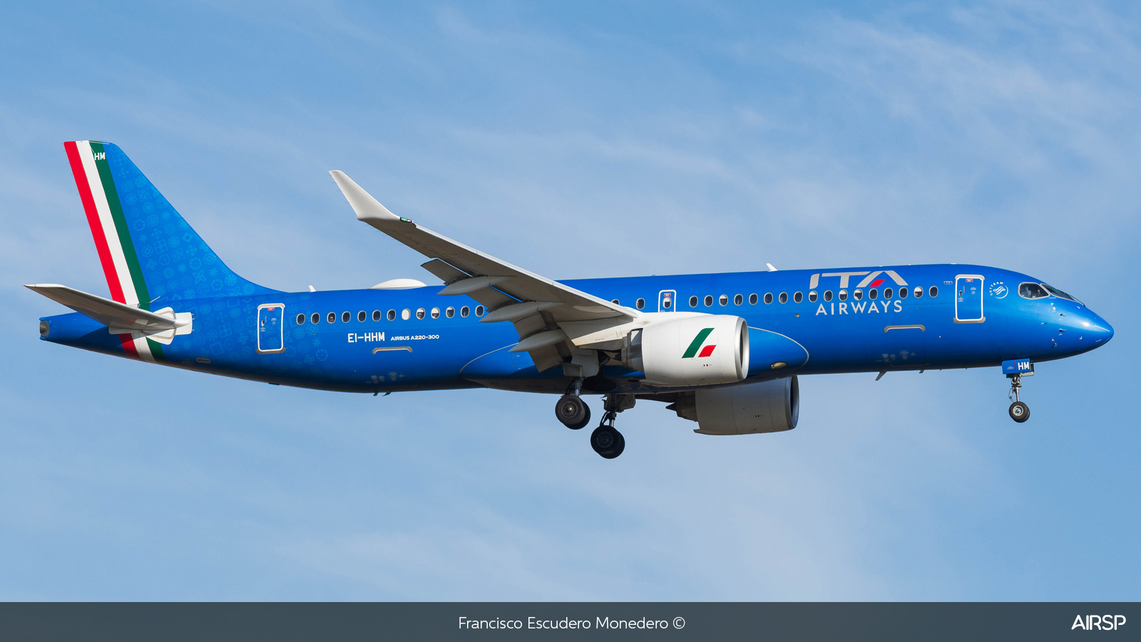 ITA Airways  Airbus A220-300  EI-HHM