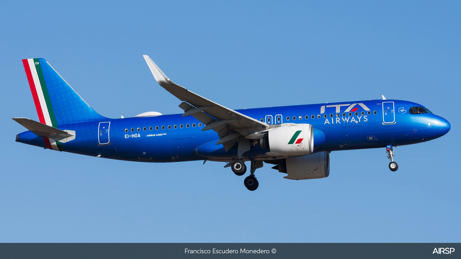 ITA Airways  Airbus A320neo  EI-HOA
