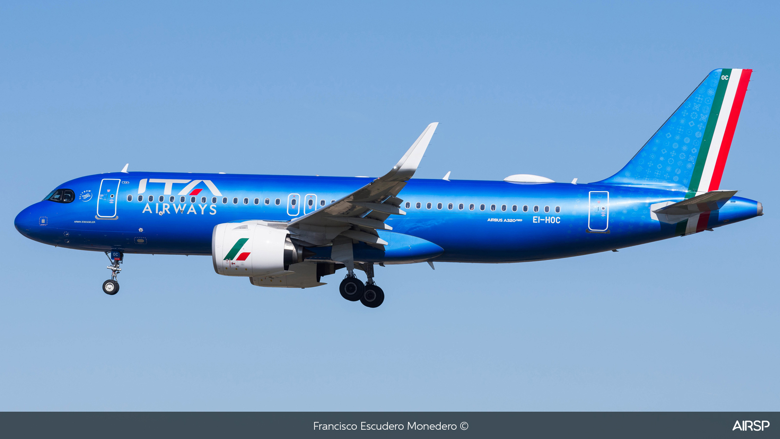 ITA Airways  Airbus A320neo  EI-HOC