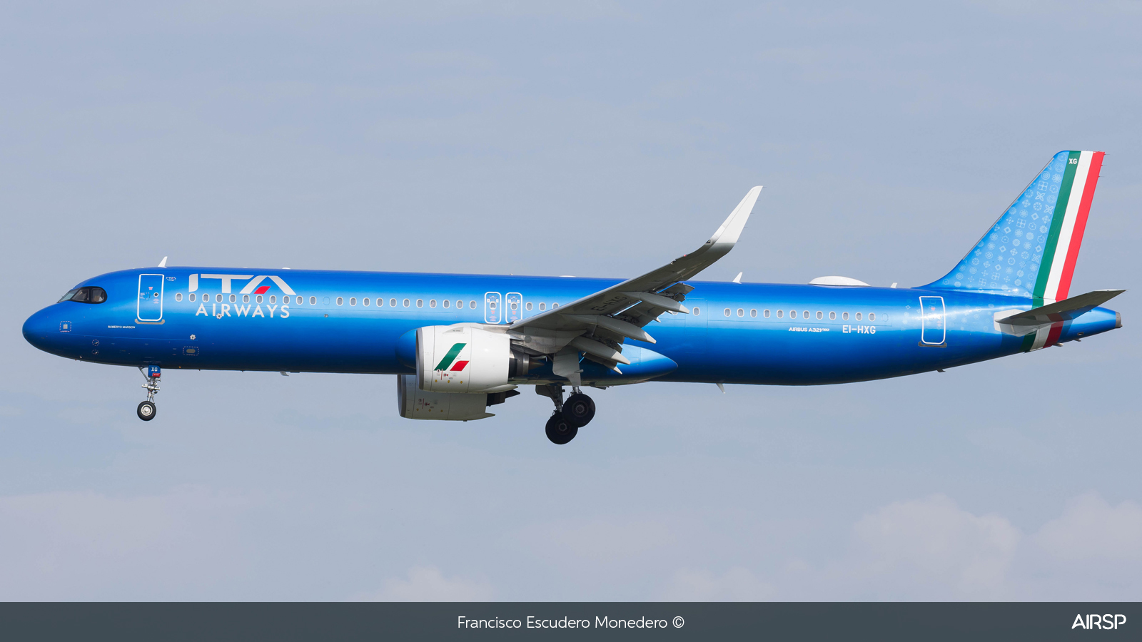 ITA Airways  Airbus A321neo  EI-HXG