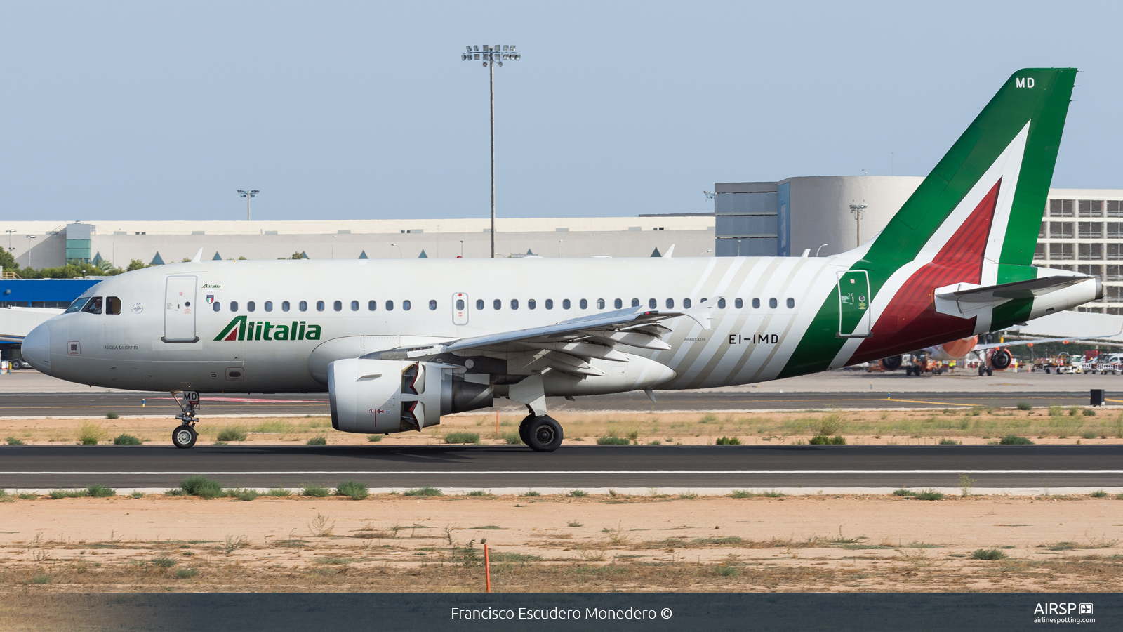 Alitalia  Airbus A319  EI-IMD