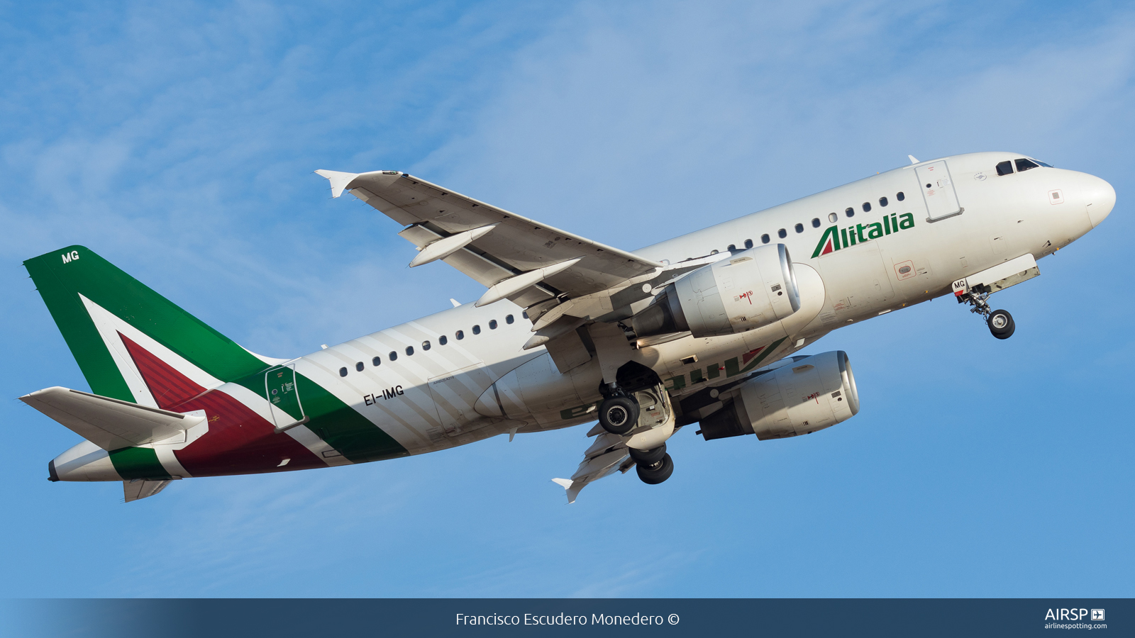 Alitalia  Airbus A319  EI-IMG