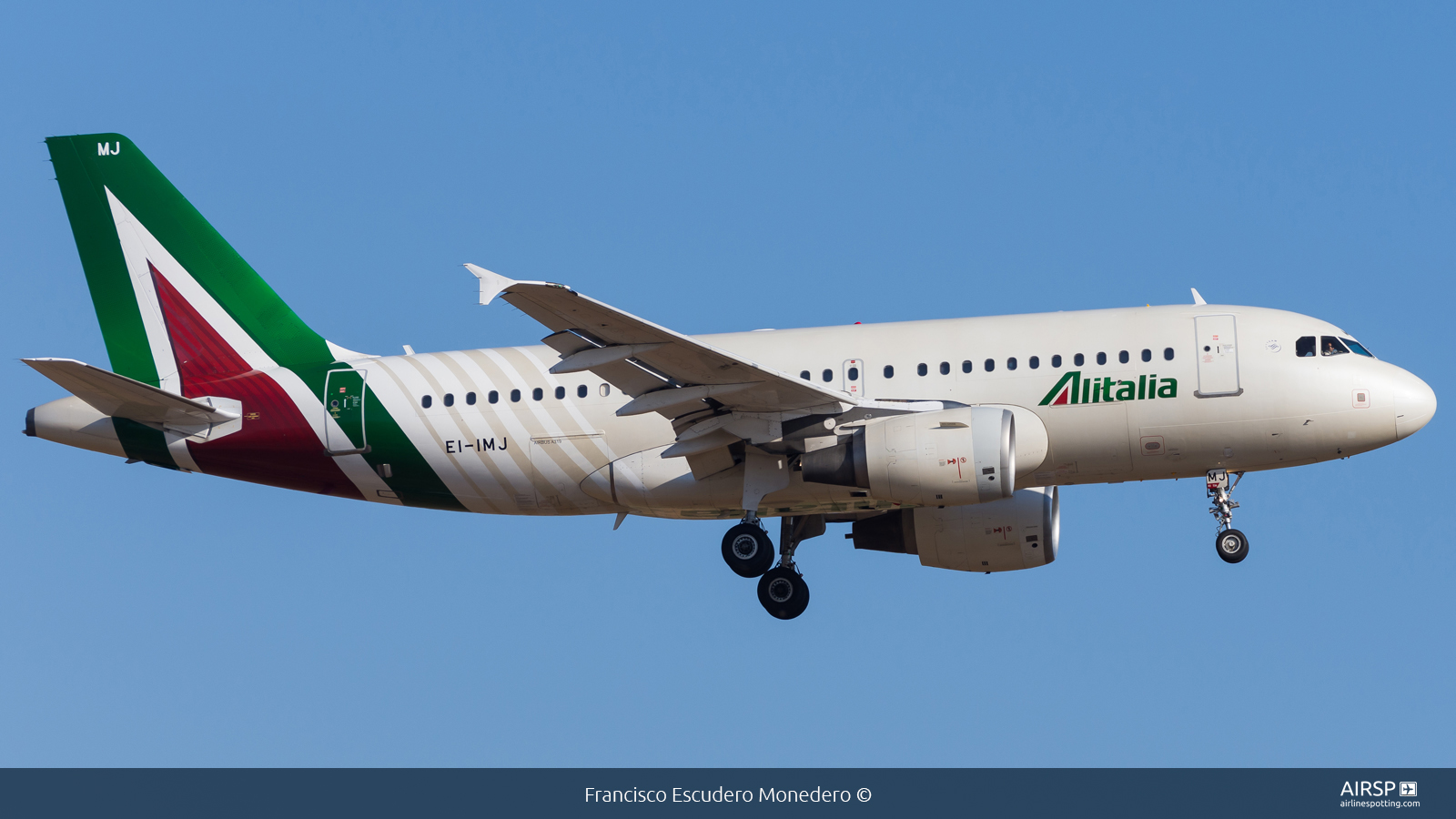 Alitalia  Airbus A319  EI-IMJ