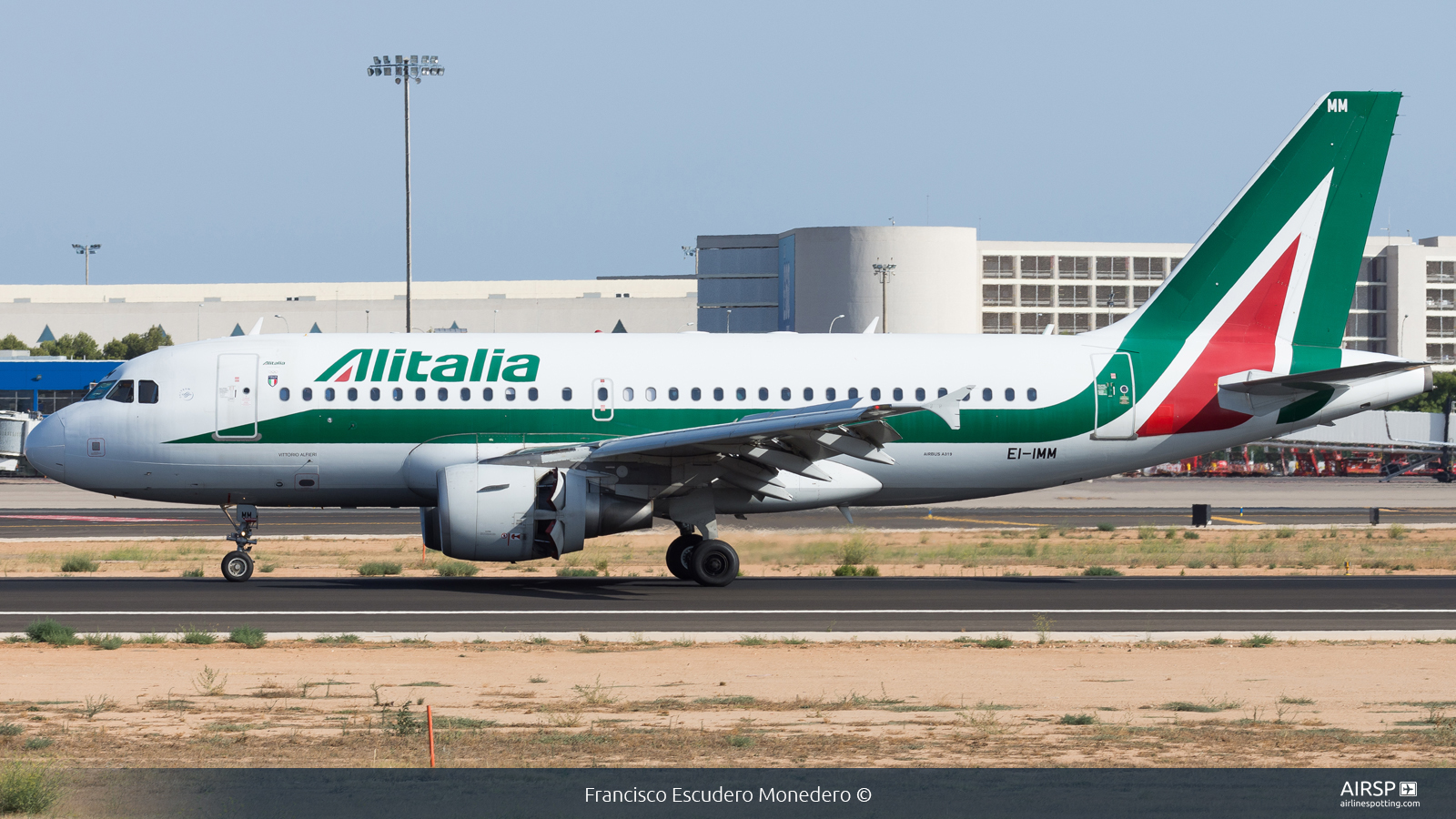 Alitalia  Airbus A319  EI-IMM