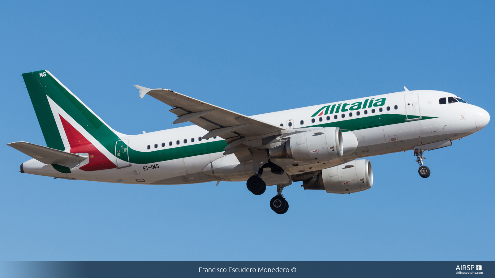 Alitalia  Airbus A319  EI-IMS