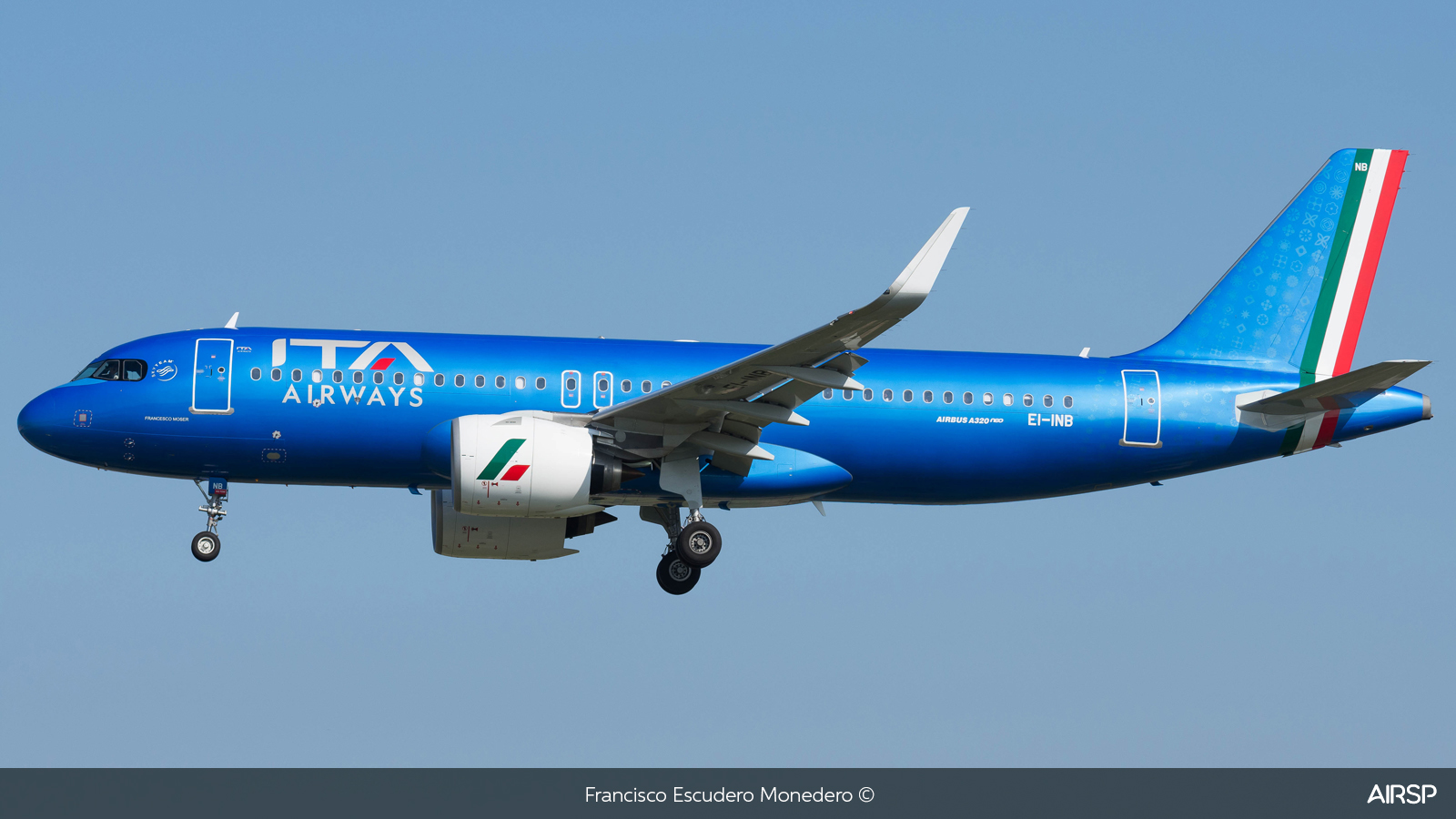 ITA Airways  Airbus A320neo  EI-INB