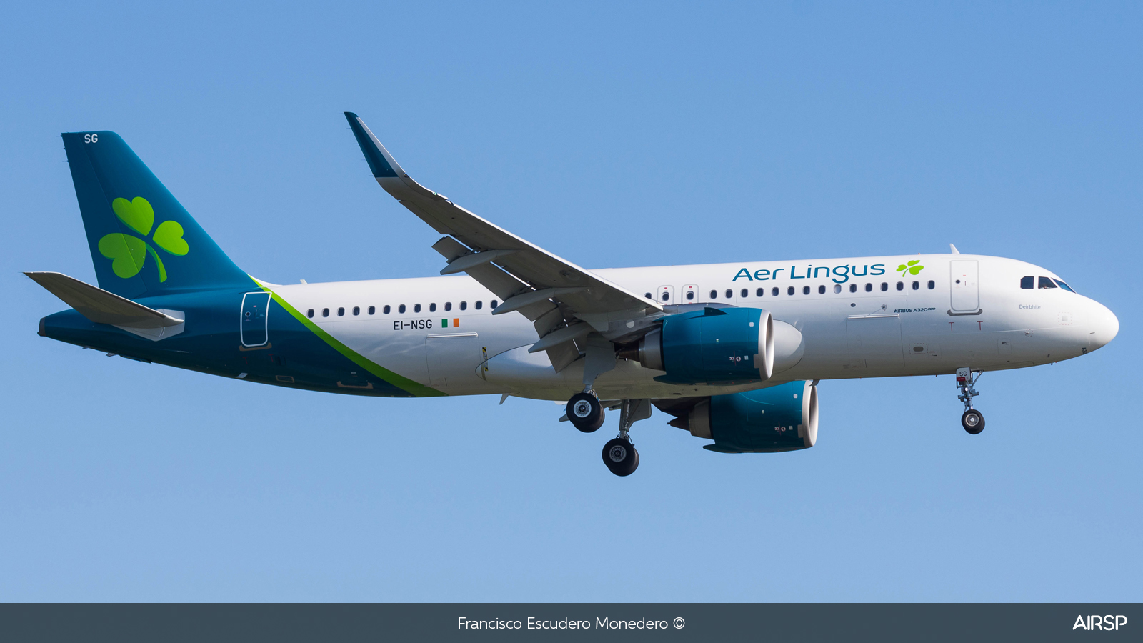 Aer Lingus  Airbus A320neo  EI-NSG