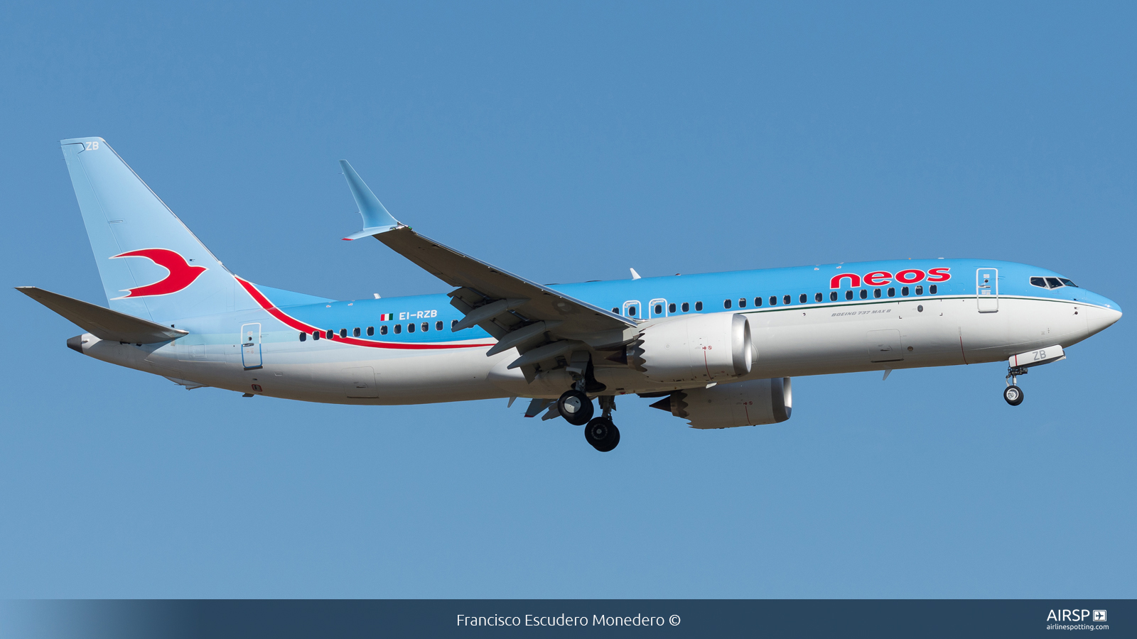 Neos  Boeing 737 Max 8  EI-RZB