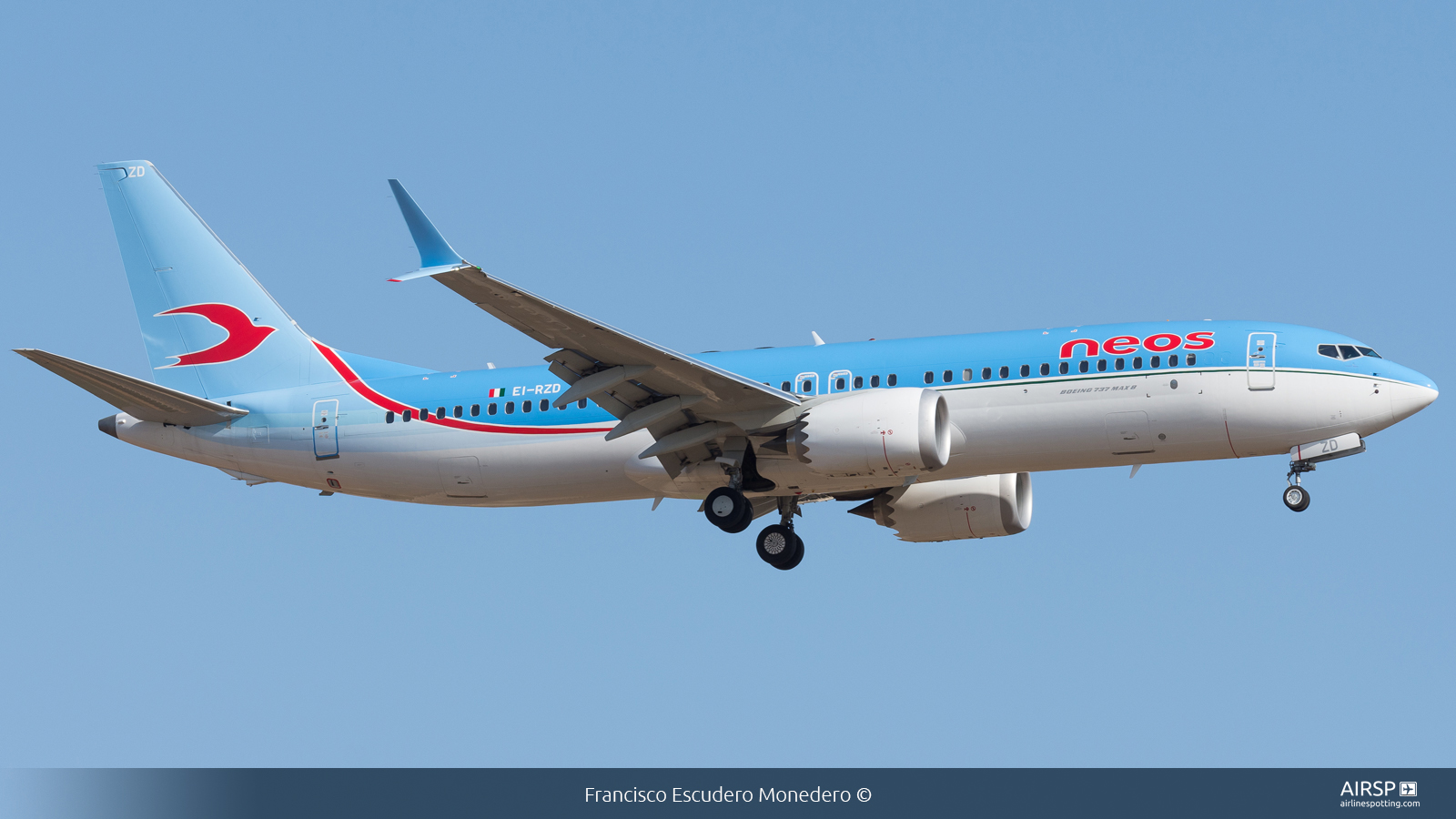 Neos  Boeing 737 Max 8  EI-RZD