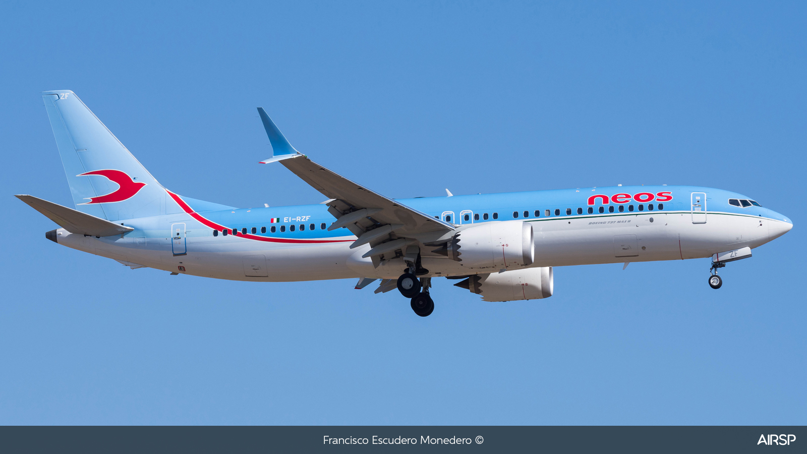 Neos  Boeing 737 Max 8  EI-RZF