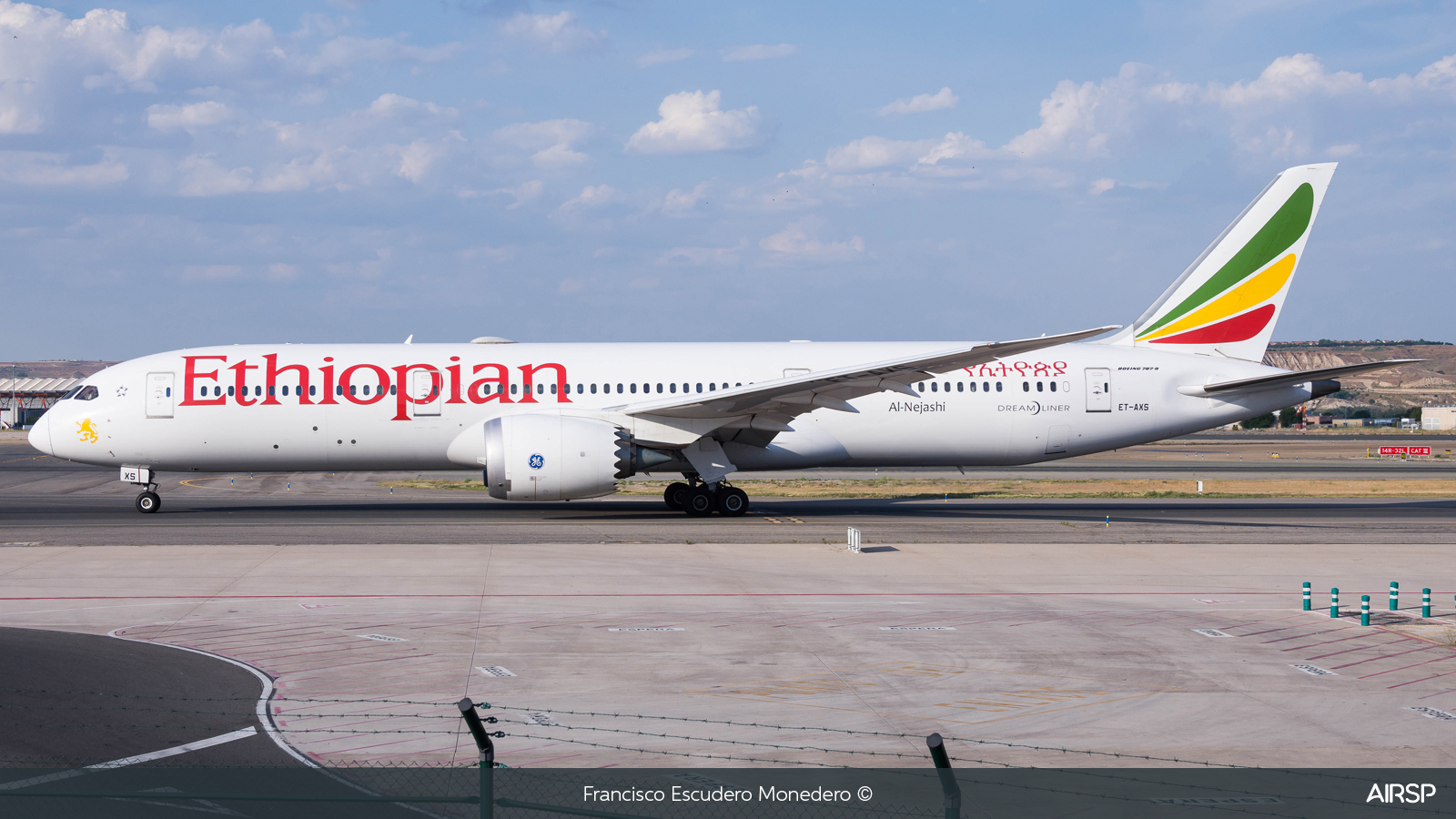 Ethiopian Airlines  Boeing 787-9  ET-AXS