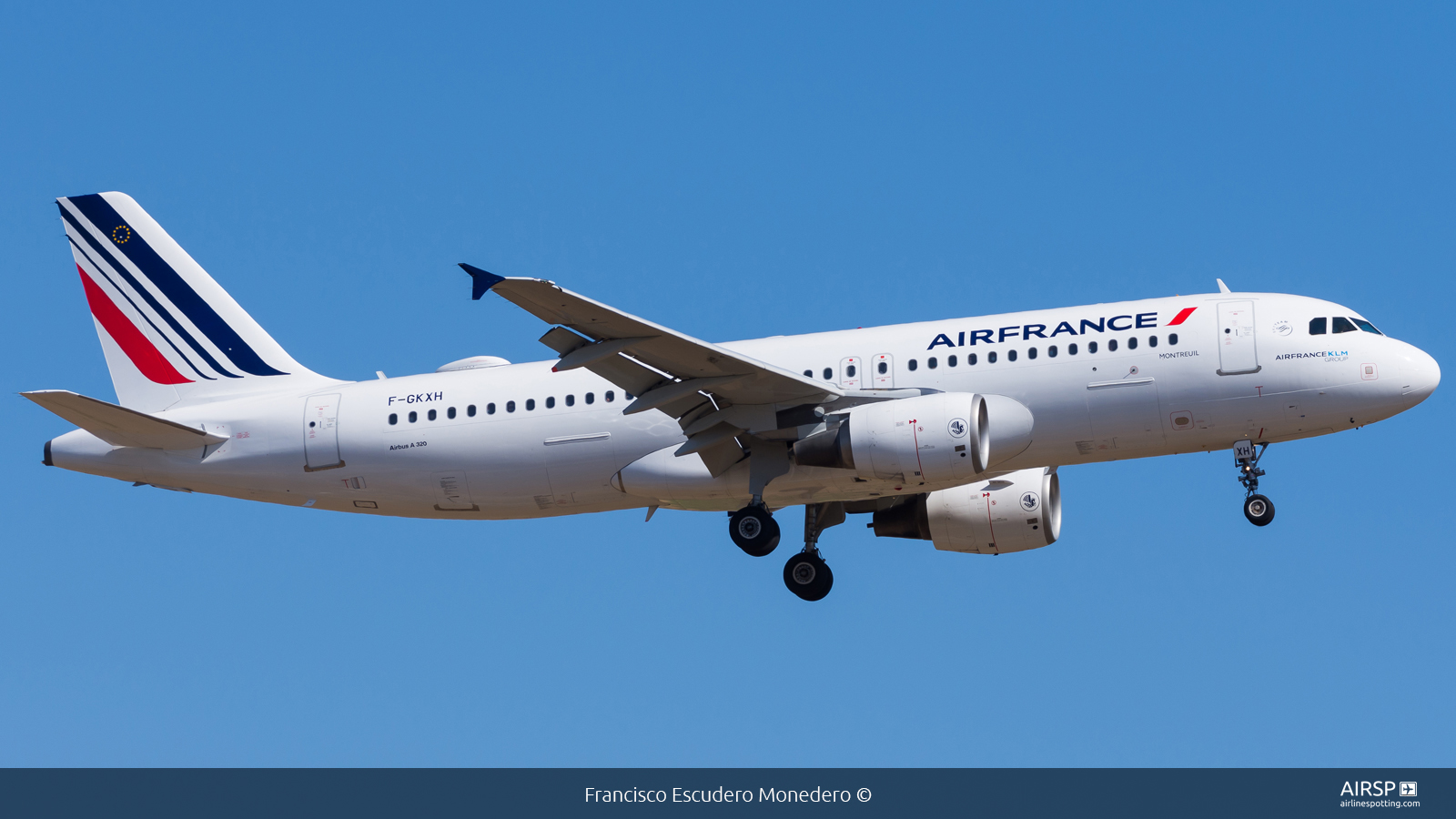 Air France  Airbus A320  F-GKXH