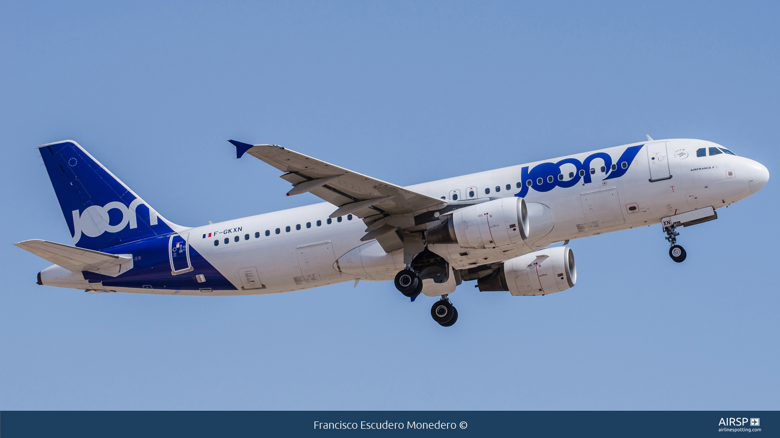 Joon  Airbus A320  F-GKXN