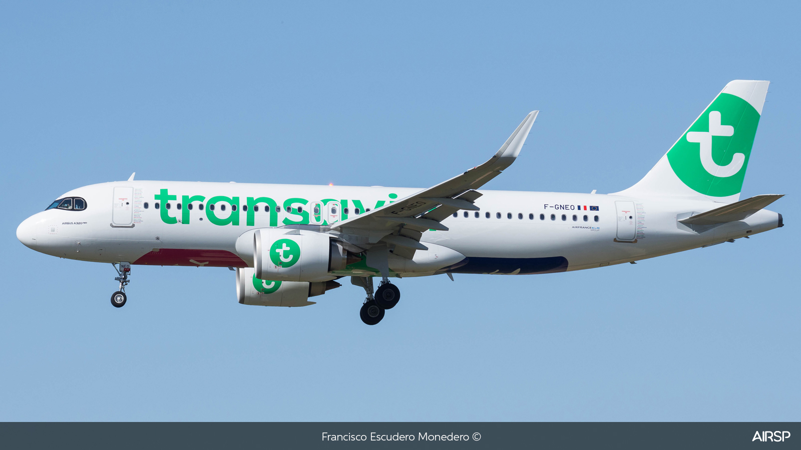 Transavia  Airbus A320neo  F-GNEO