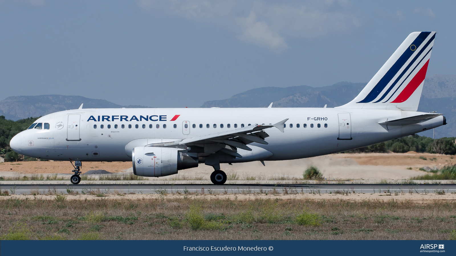 Air France  Airbus A319  F-GRHO