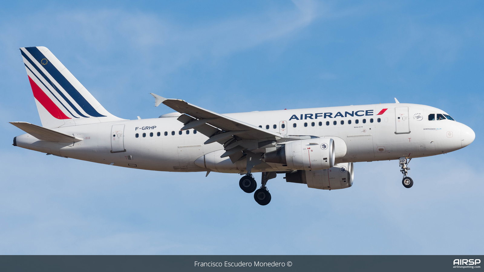 Air France  Airbus A319  F-GRHP