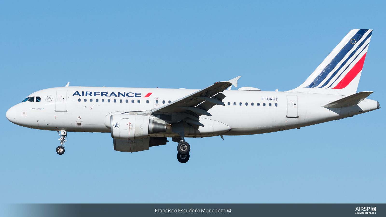 Air France  Airbus A319  F-GRHT