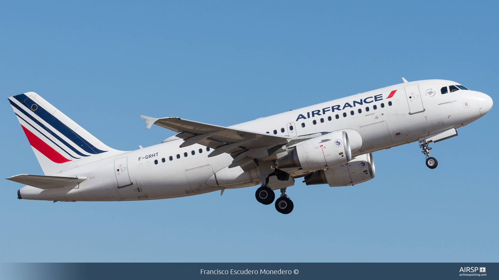 Air France  Airbus A319  F-GRHT