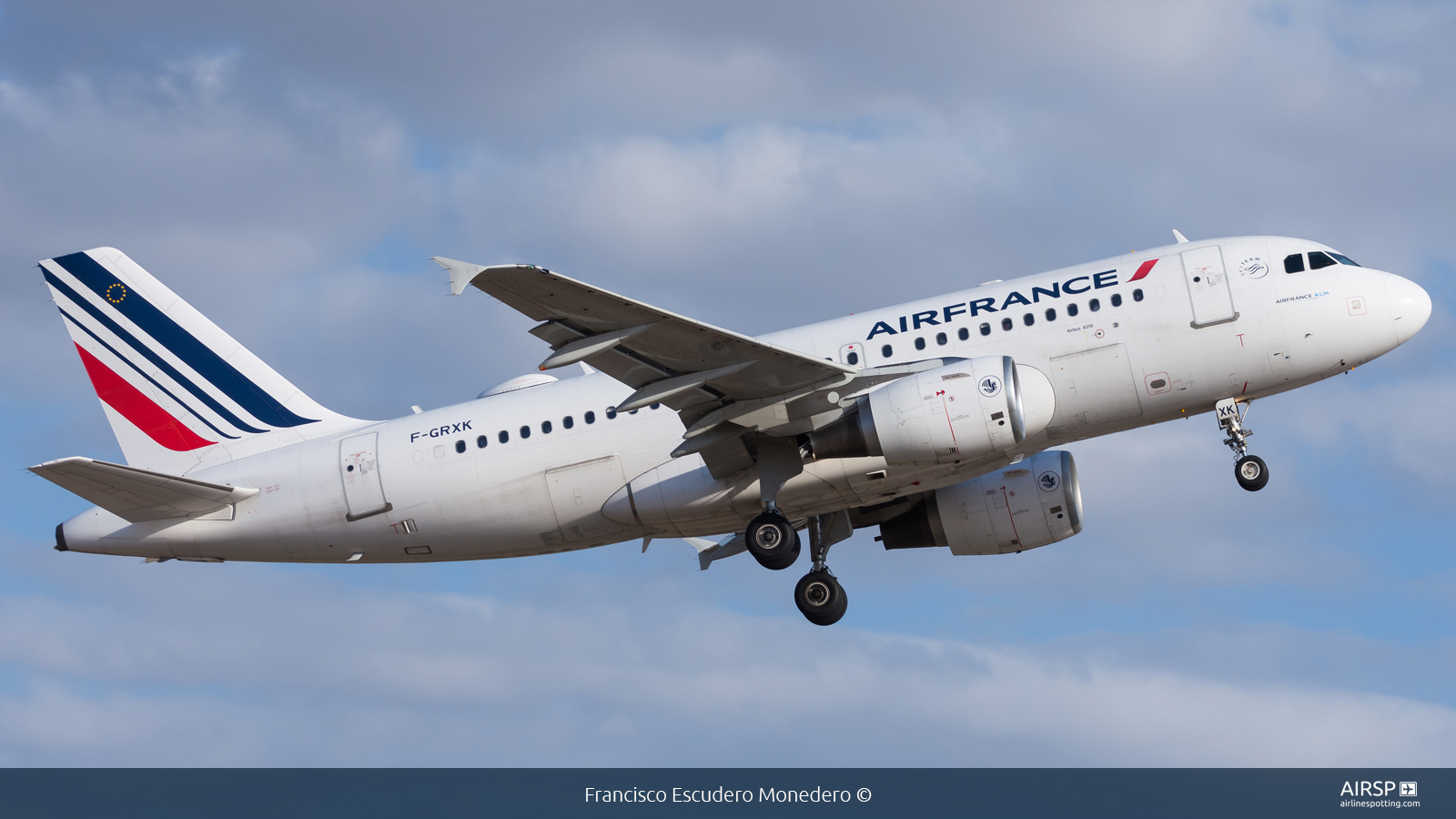 Air France  Airbus A319  F-GRXK