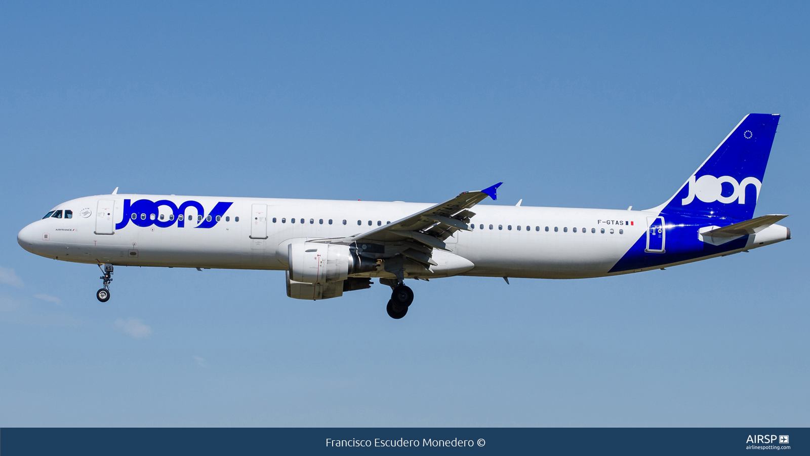 Joon  Airbus A321  F-GTAS