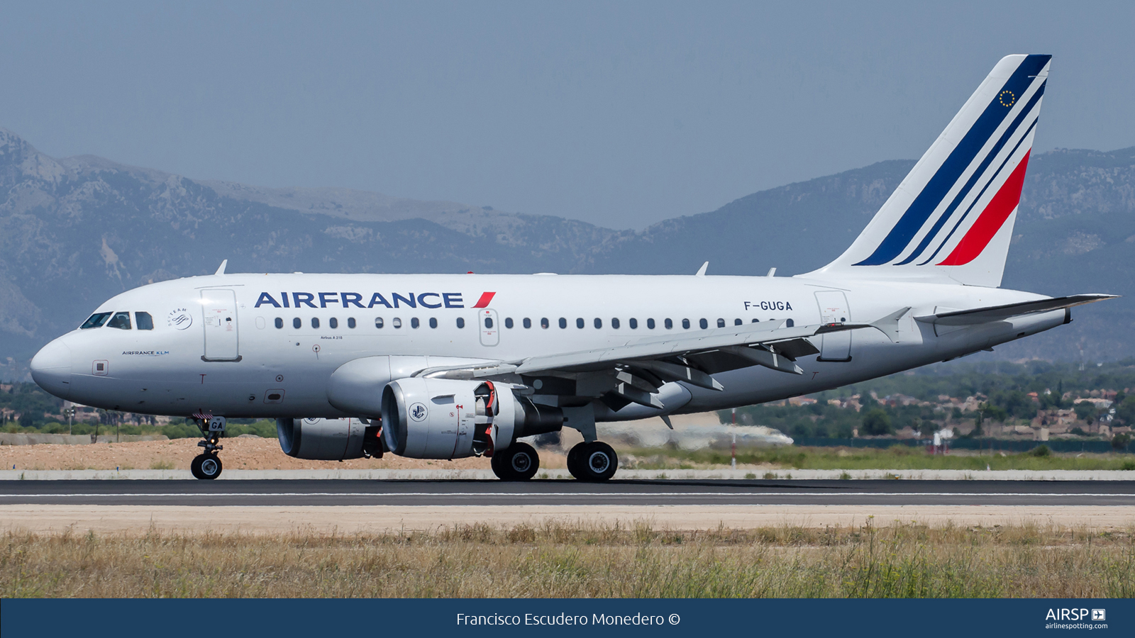 Air France  Airbus A318  F-GUGA