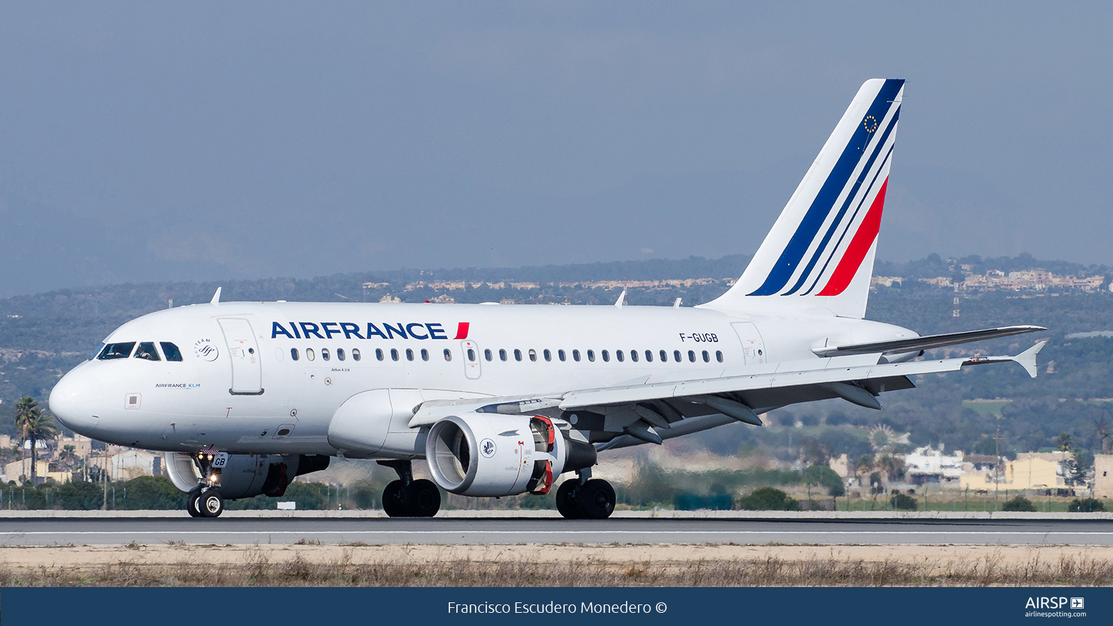 Air France  Airbus A318  F-GUGB