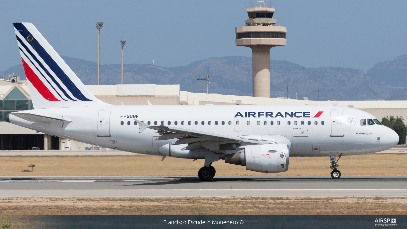 Air France  Airbus A318  F-GUGF