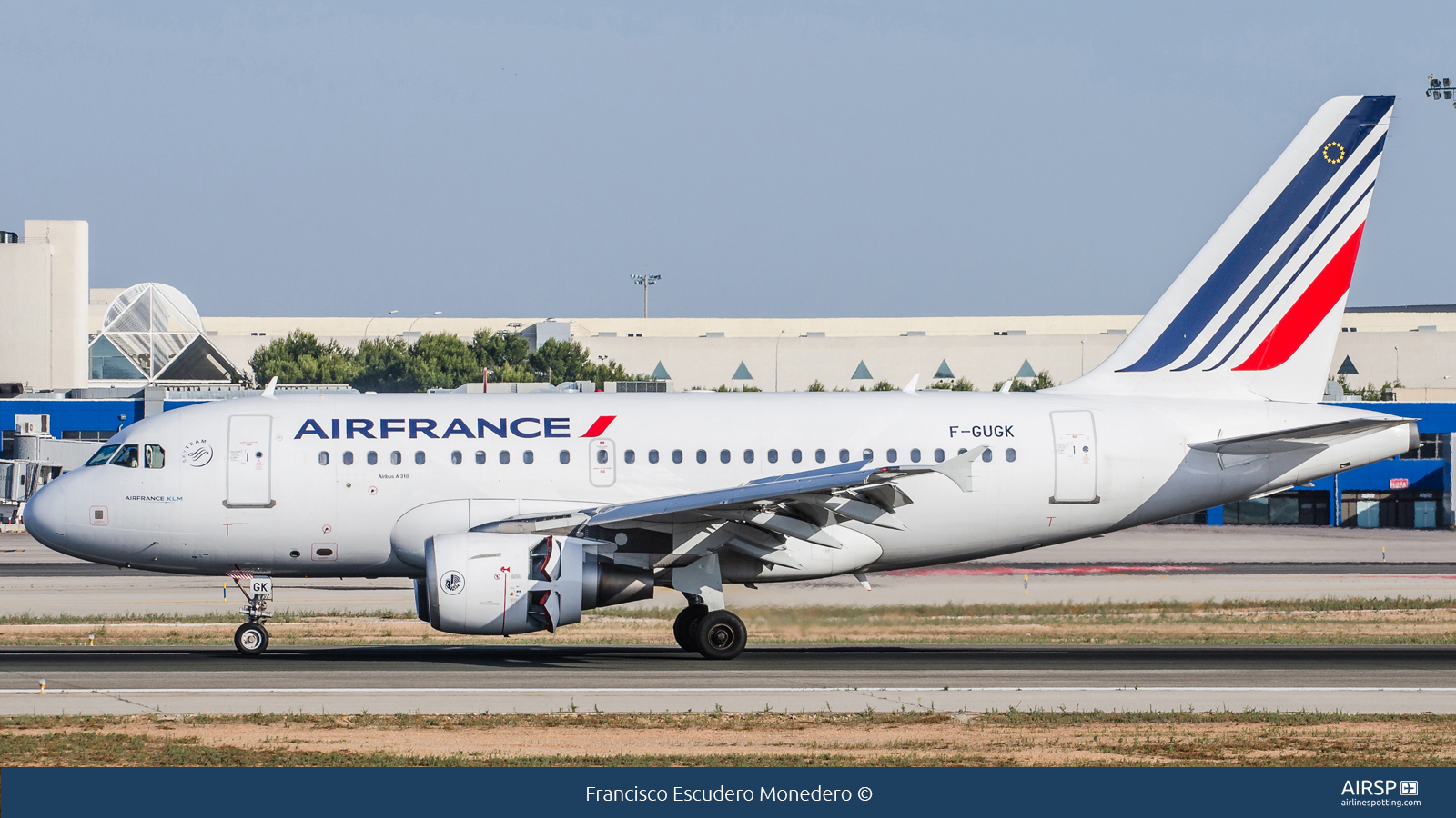 Air France  Airbus A318  F-GUGK