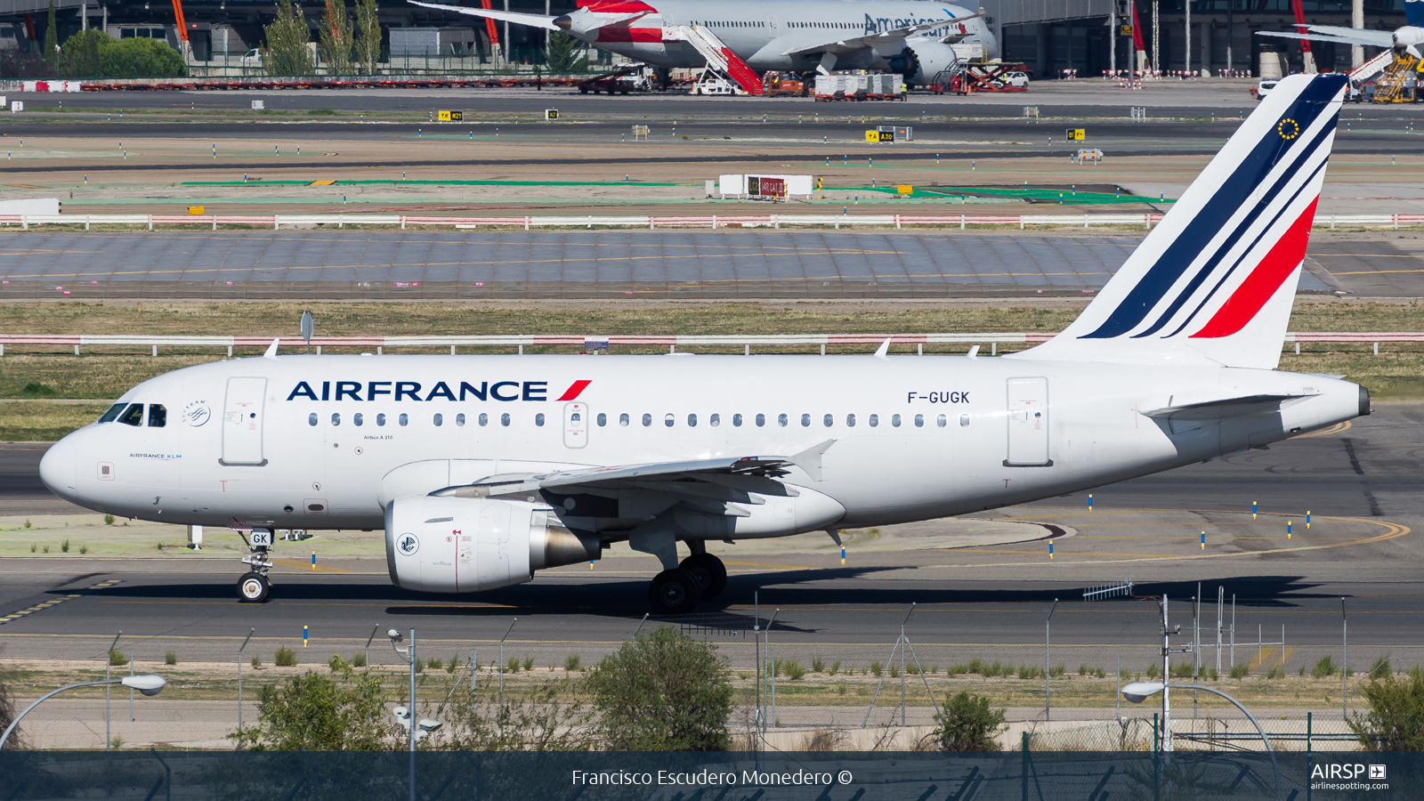 Air France  Airbus A318  F-GUGK