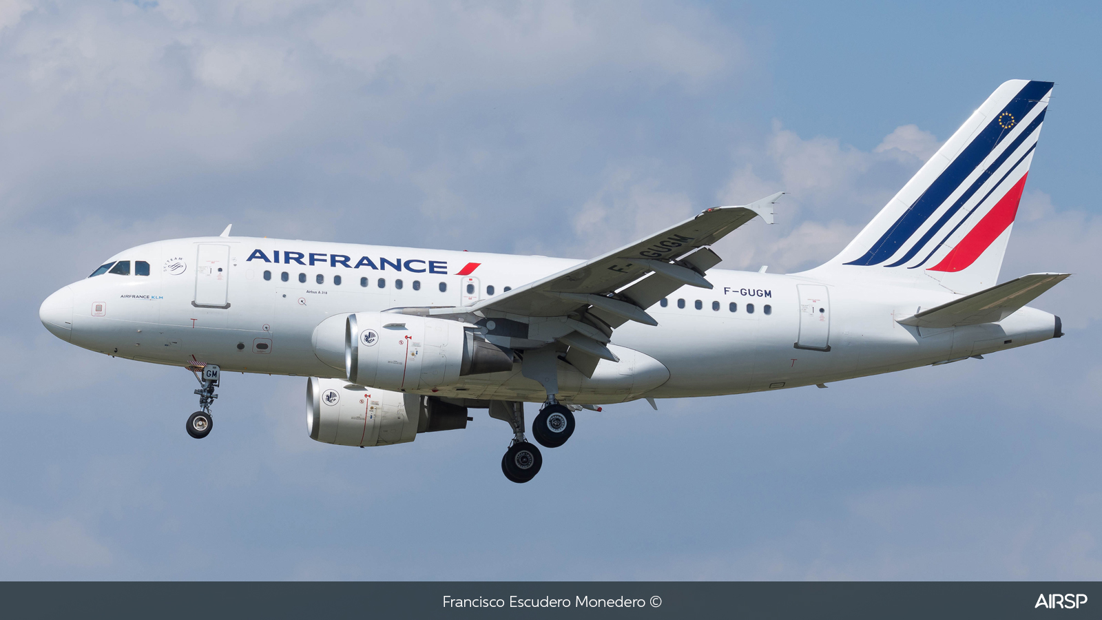 Air France  Airbus A318  F-GUGM