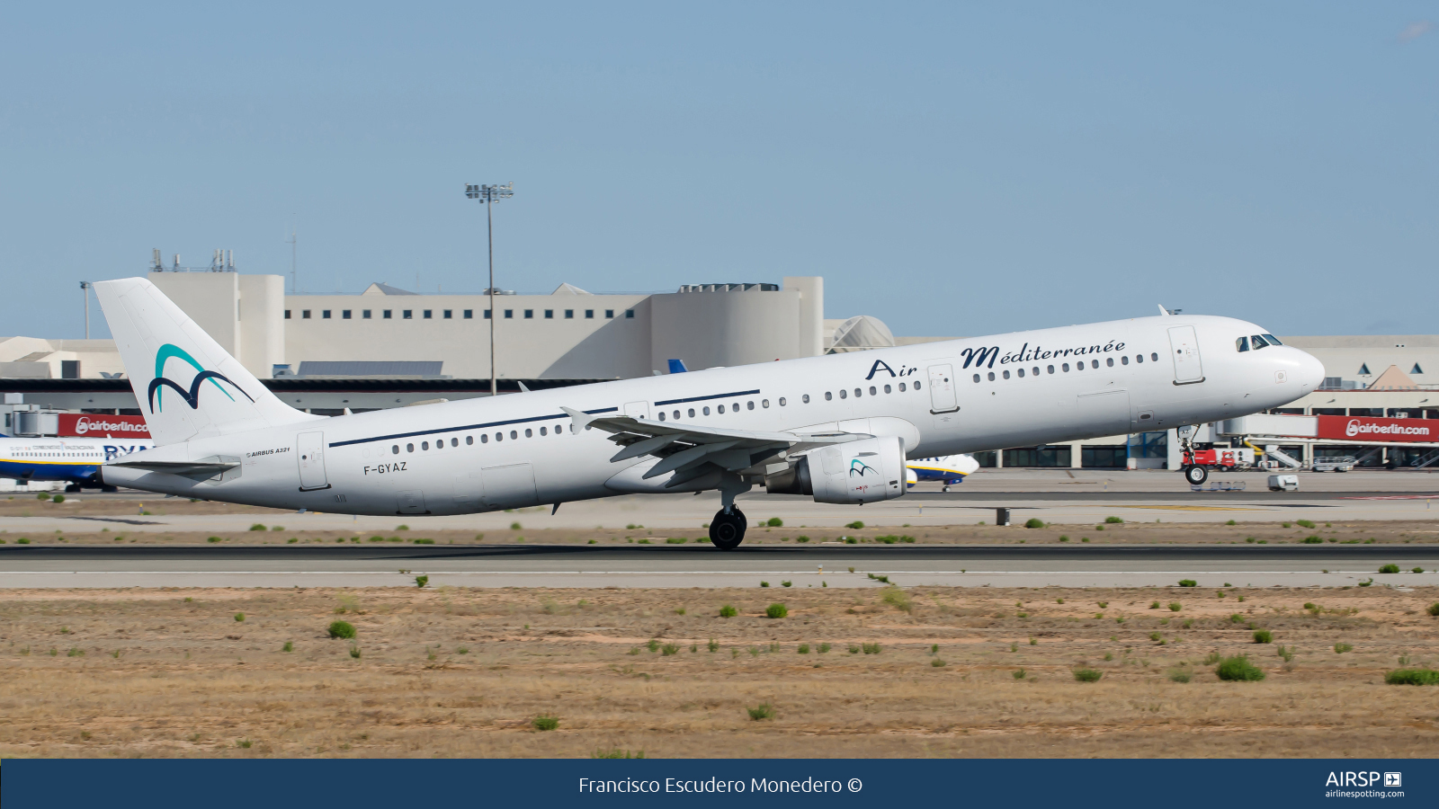 Air Mediterranee  Airbus A321  F-GYAZ