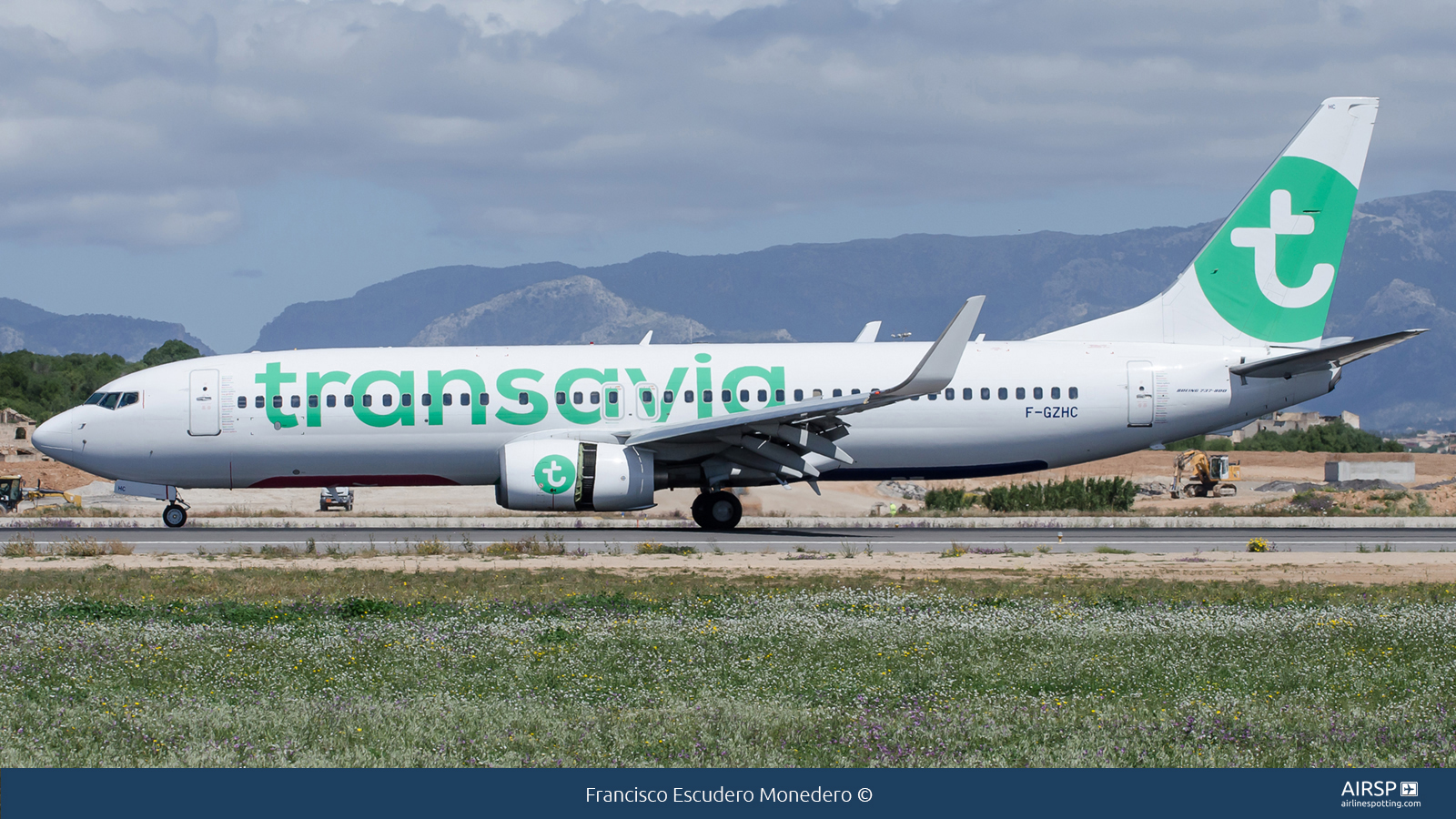 Transavia  Boeing 737-800  F-GZHC