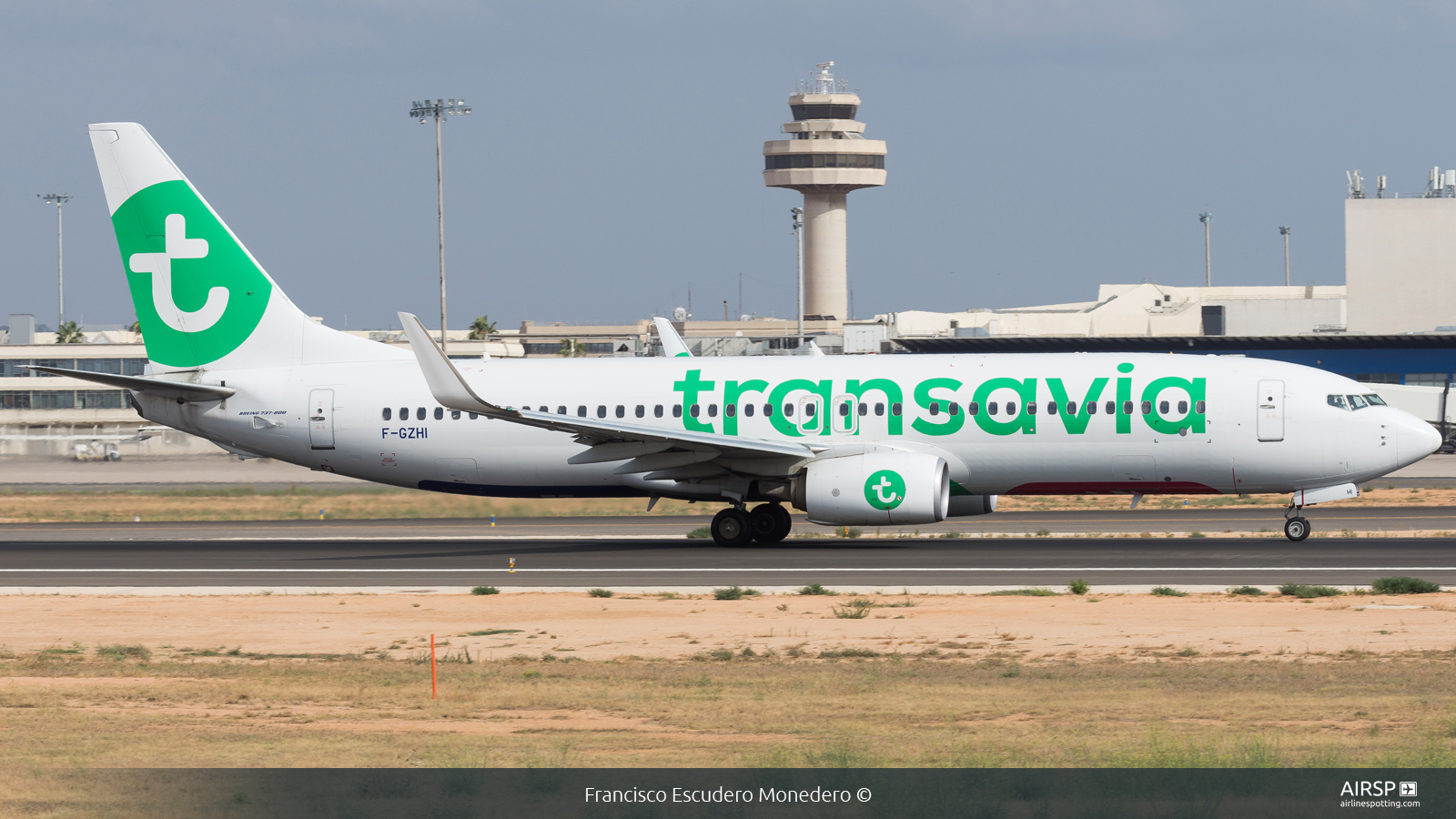 Transavia  Boeing 737-800  F-GZHI