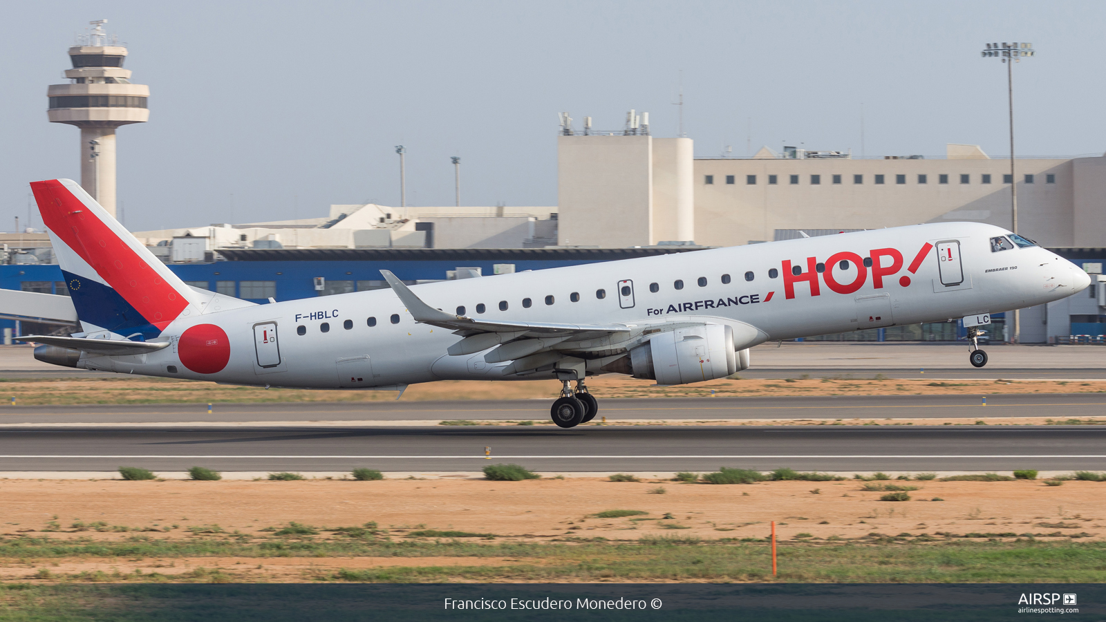 HOP!  Embraer E190  F-HBLC