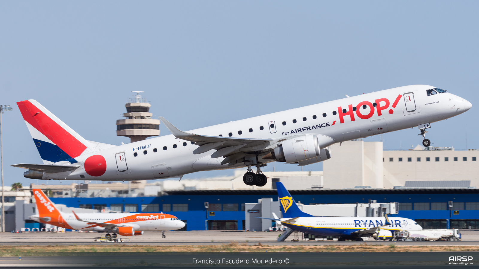 HOP!  Embraer E190  F-HBLF