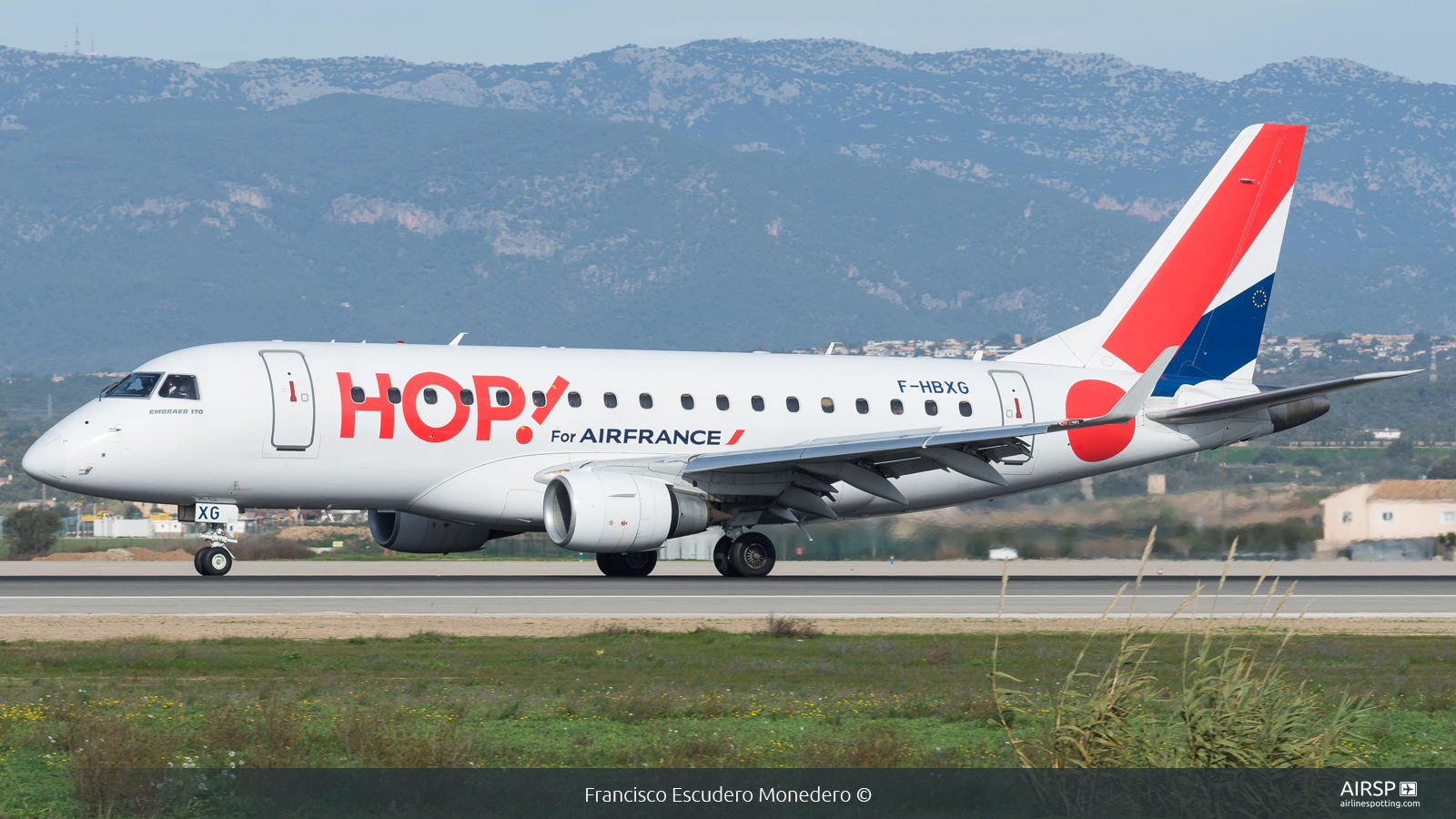 HOP!  Embraer E170  F-HBXG