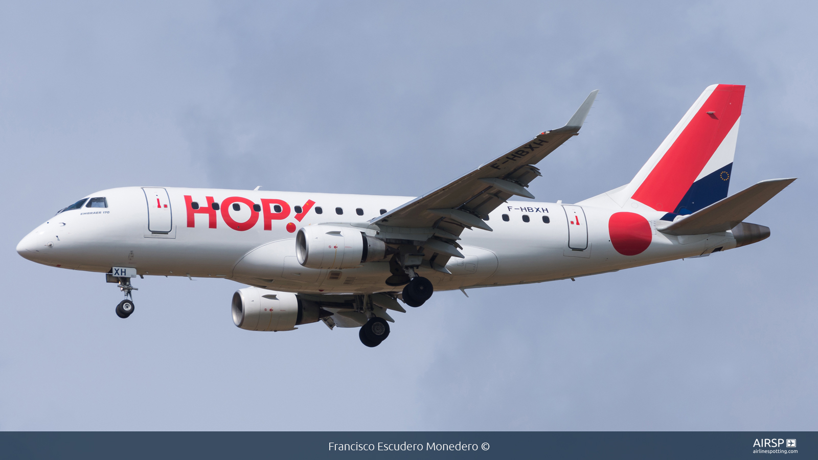 HOP!  Embraer E170  F-HBXH