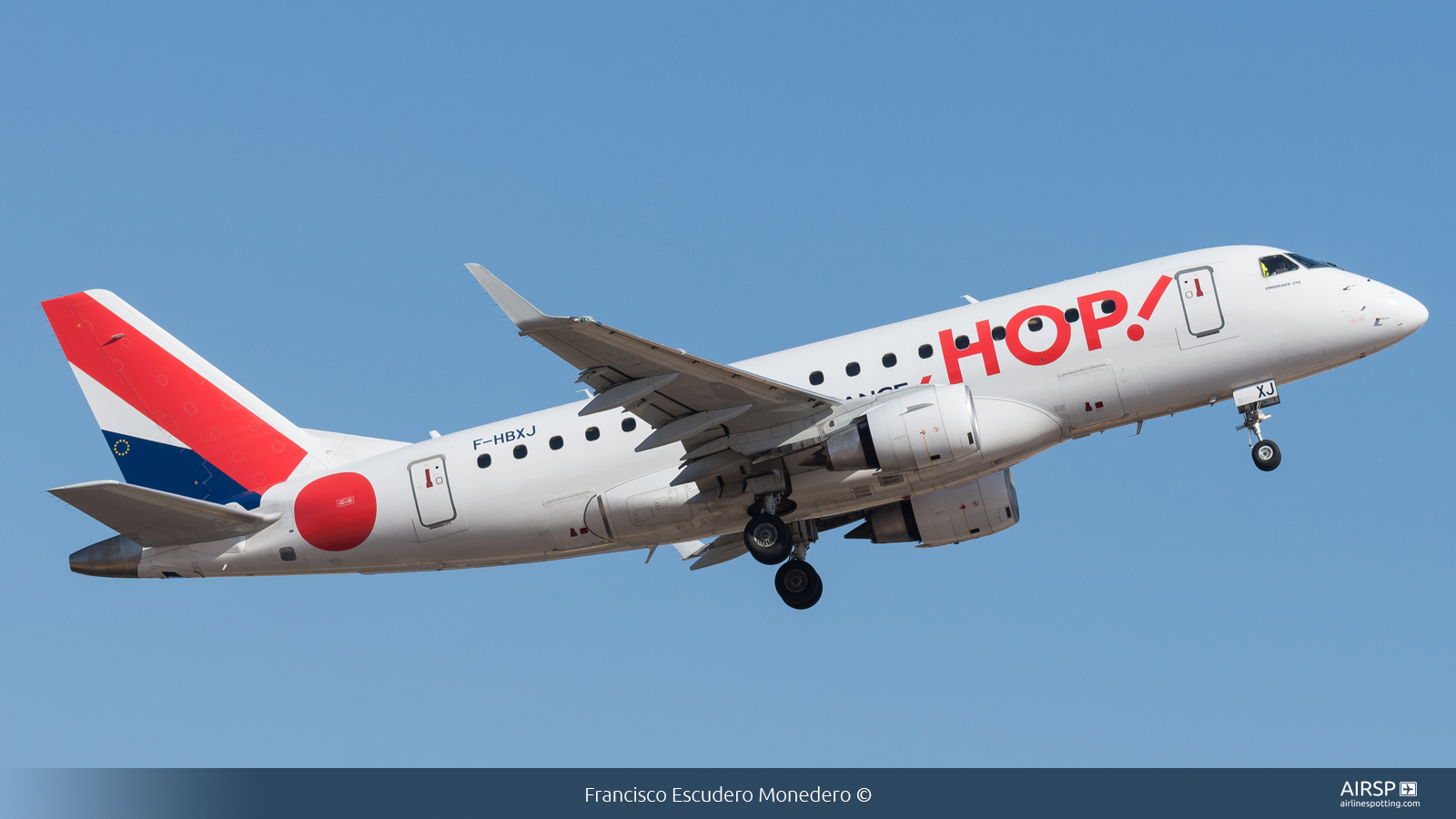 HOP!  Embraer E170  F-HBXJ