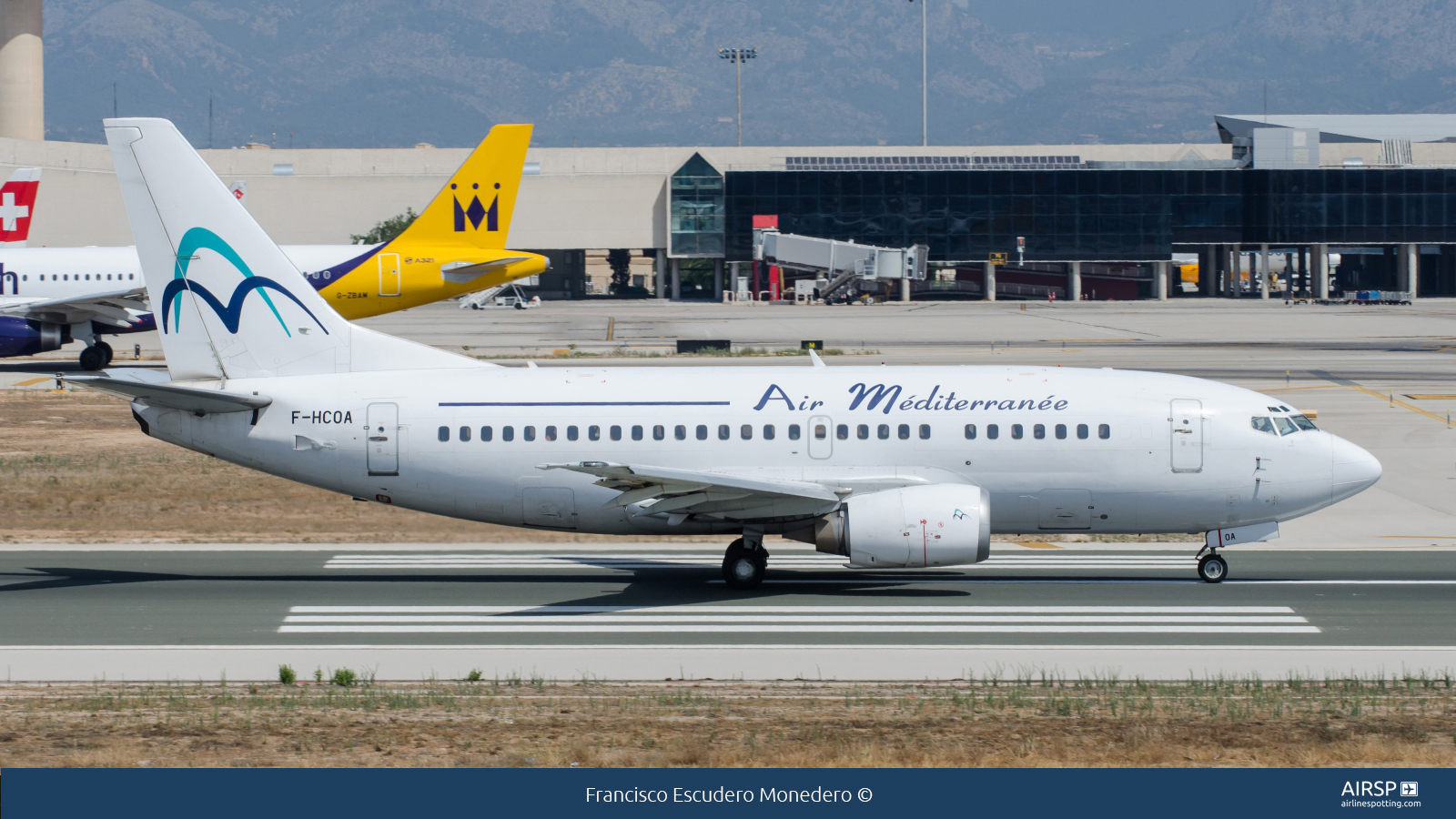 Air Mediterranee  Boeing 737-500  F-HCOA