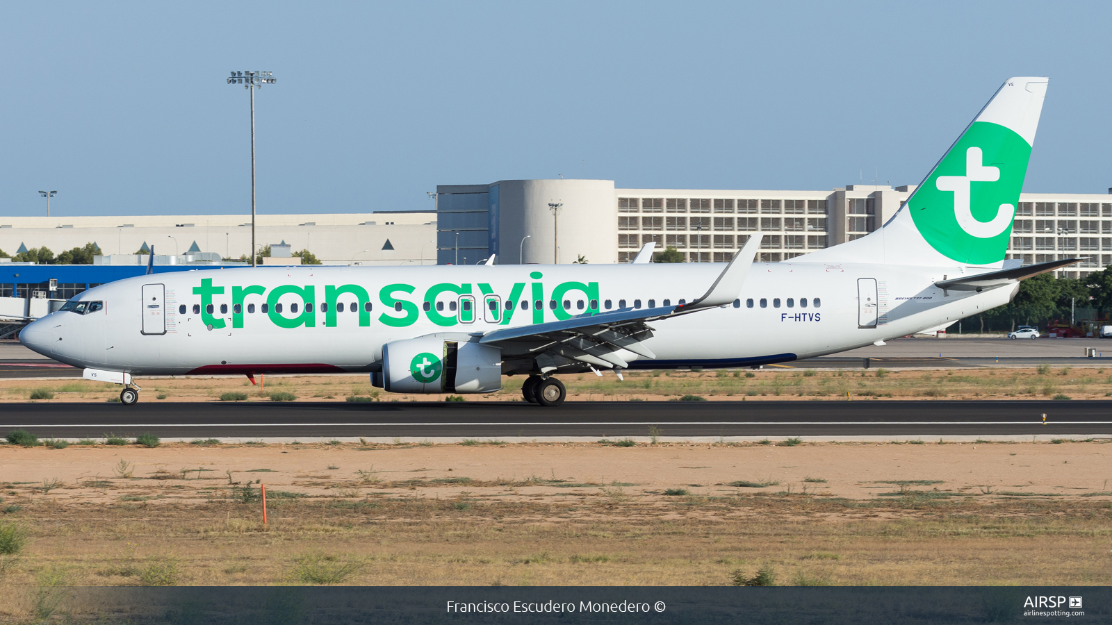 Transavia  Boeing 737-800  F-HTVS
