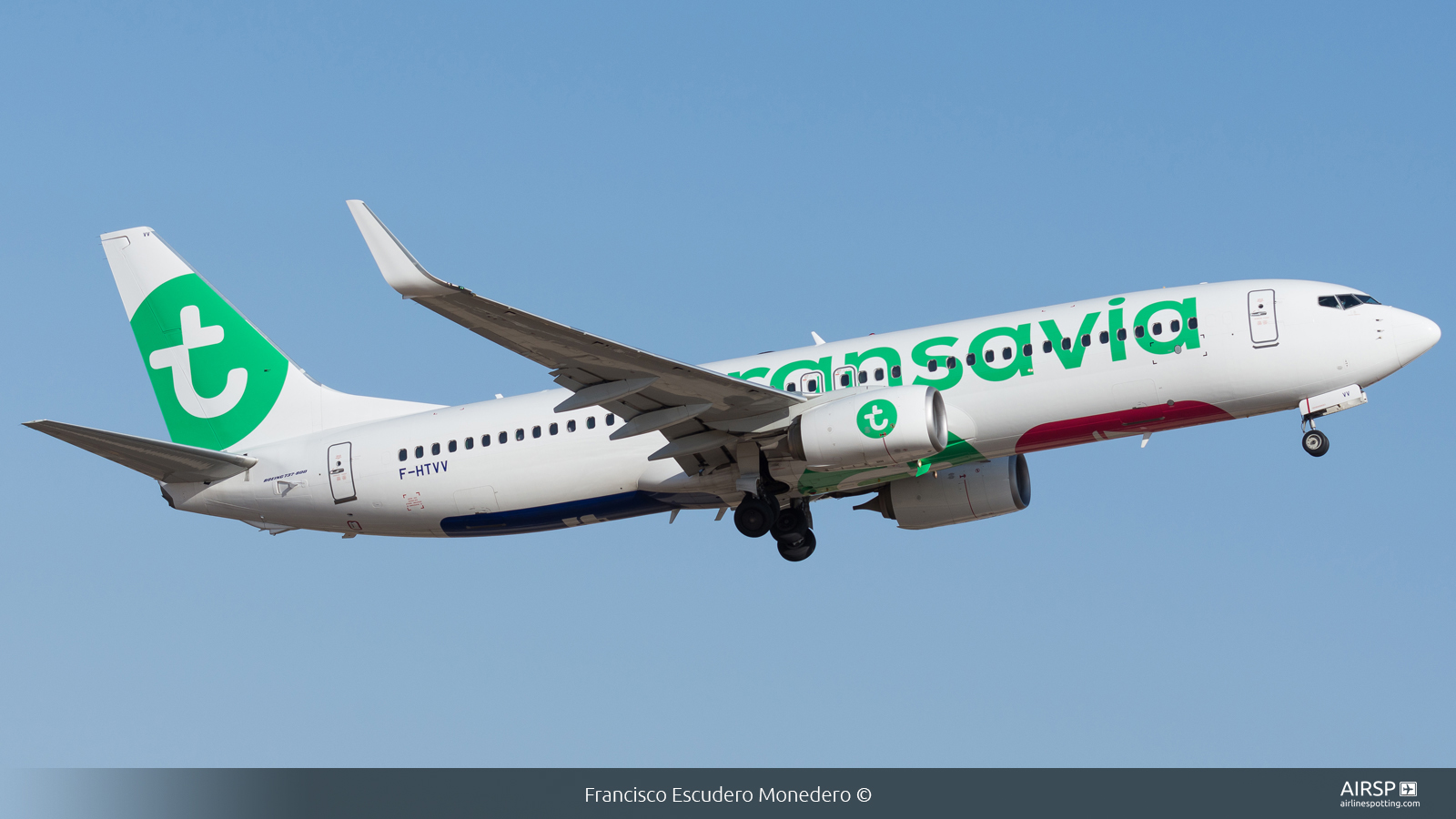 Transavia  Boeing 737-800  F-HTVV