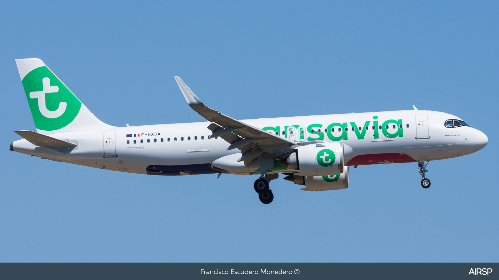 Transavia  Airbus A320neo  F-HXSA