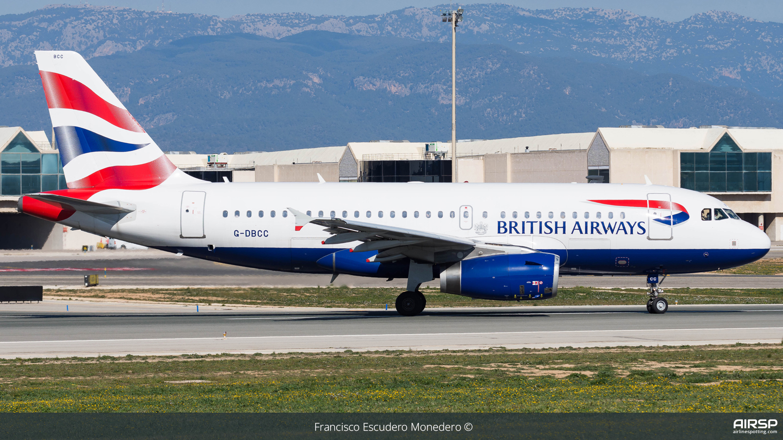 British Airways  Airbus A319  G-DBCC