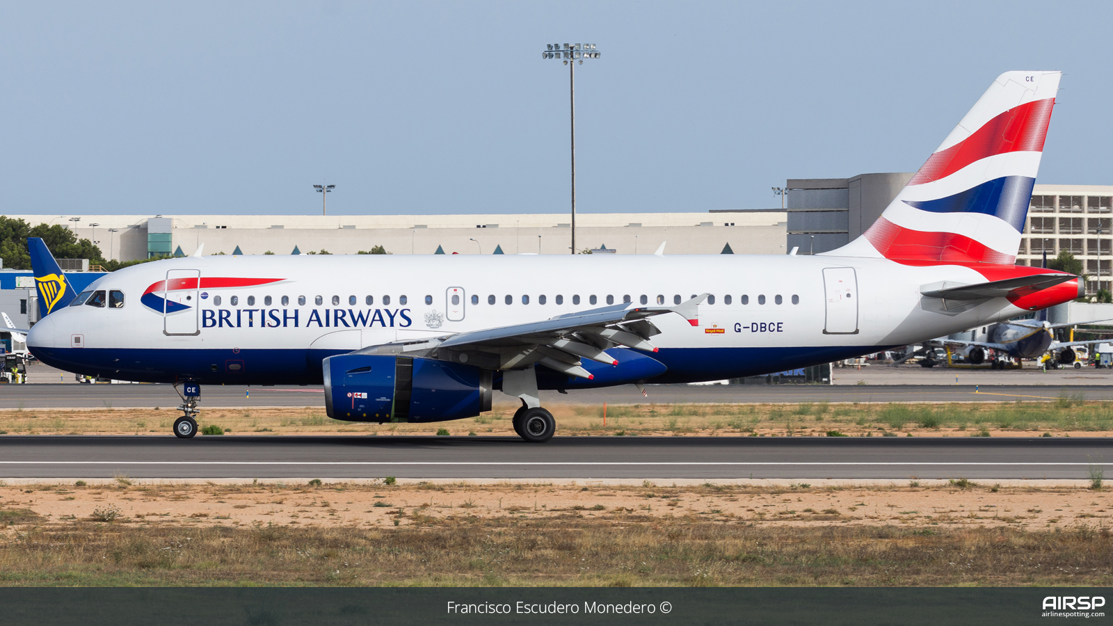 British Airways  Airbus A319  G-DBCE