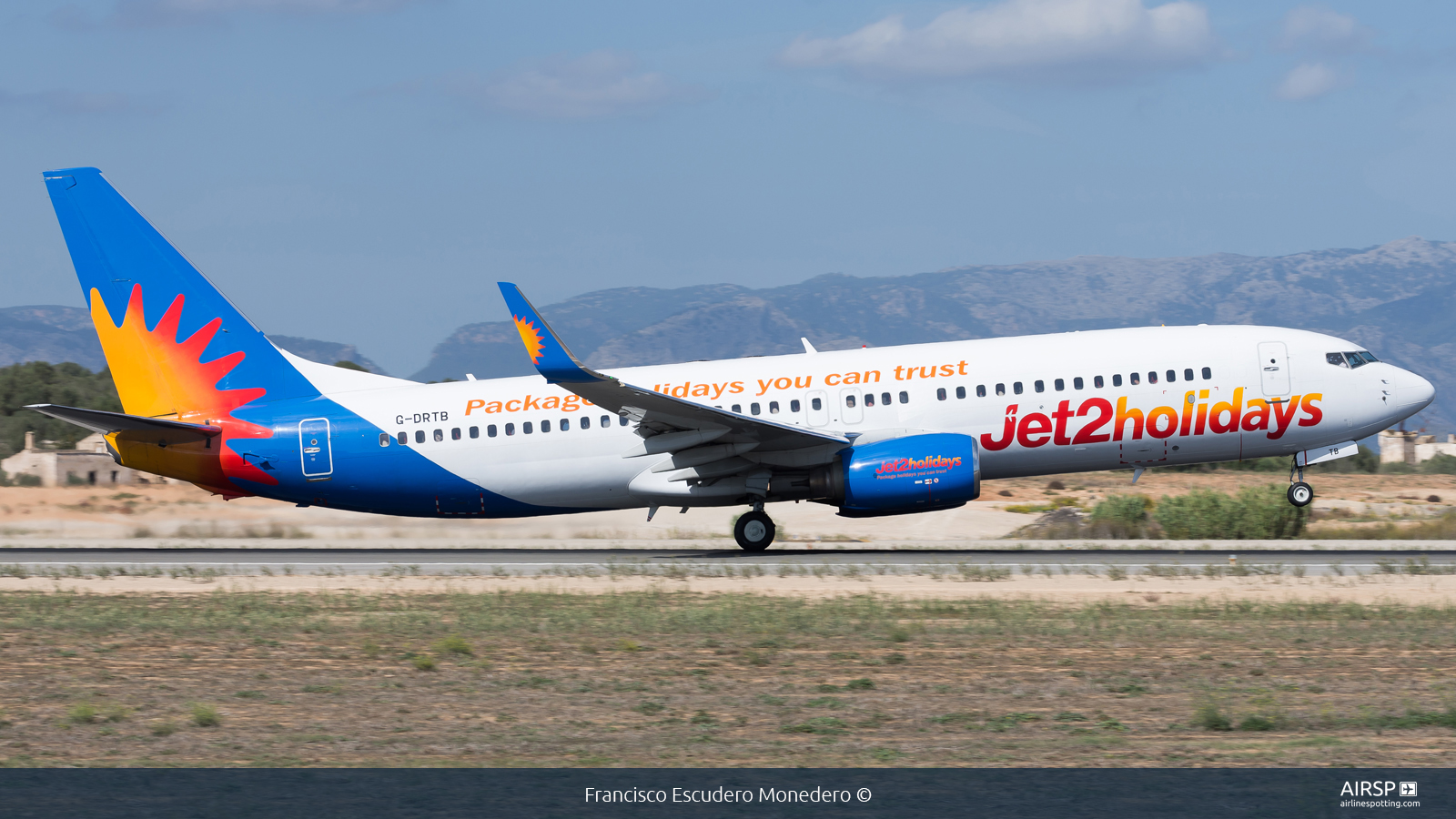 Jet2  Boeing 737-800  G-DRTB