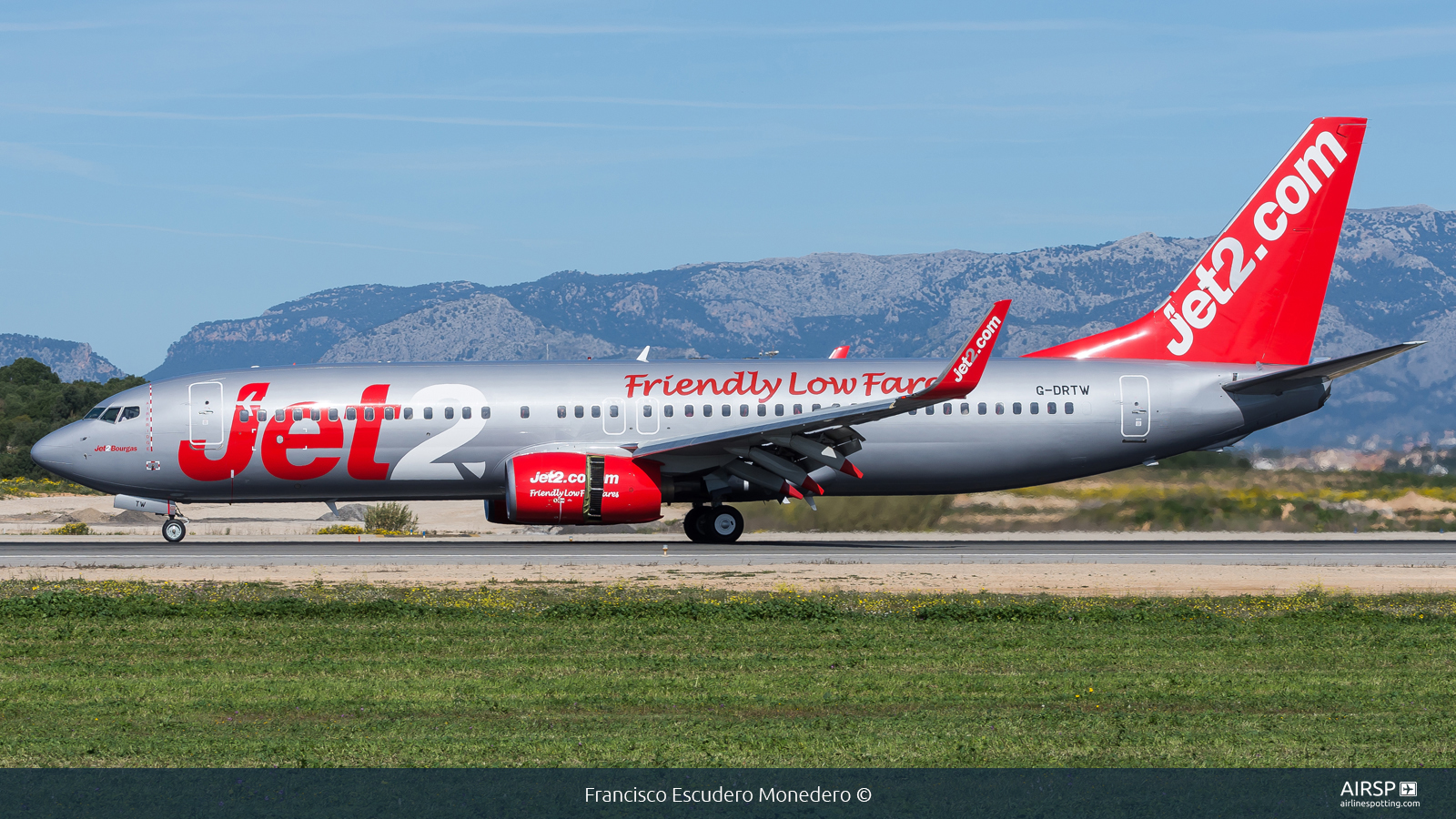 Jet2  Boeing 737-800  G-DRTW