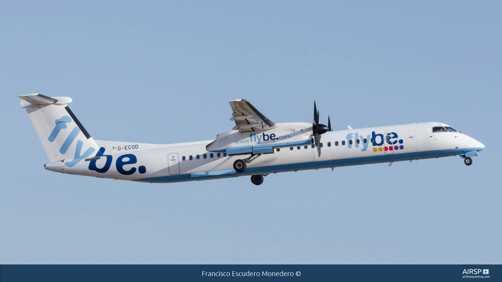 Flybe  DHC Dash 8-400  G-ECOD Flybe  DHC Dash 8-400  G-ECOD